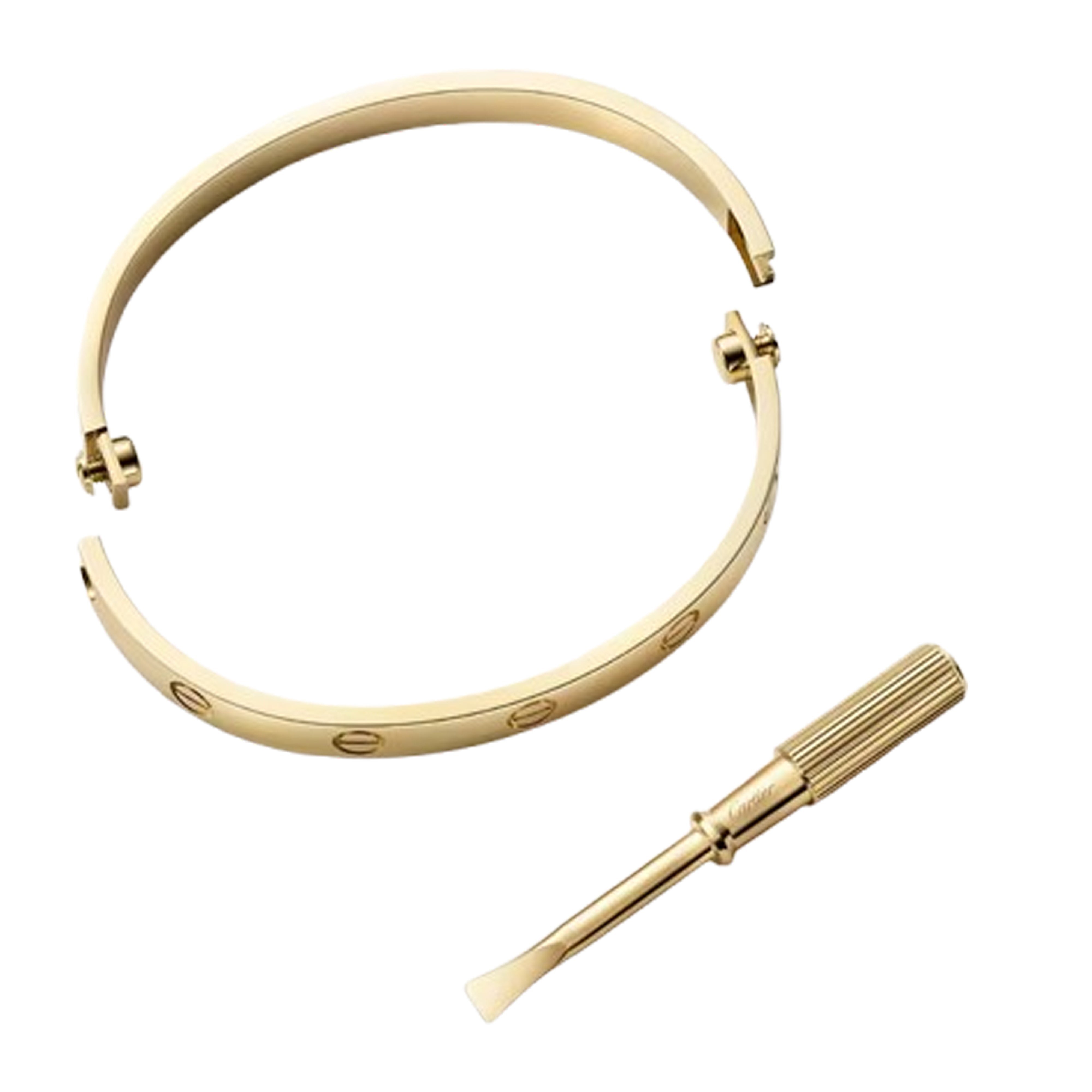 Cartier classic LOVE bracelet B6067517 , Certificate 2021 18K Yellow gold Size 18cm Pre-Owned