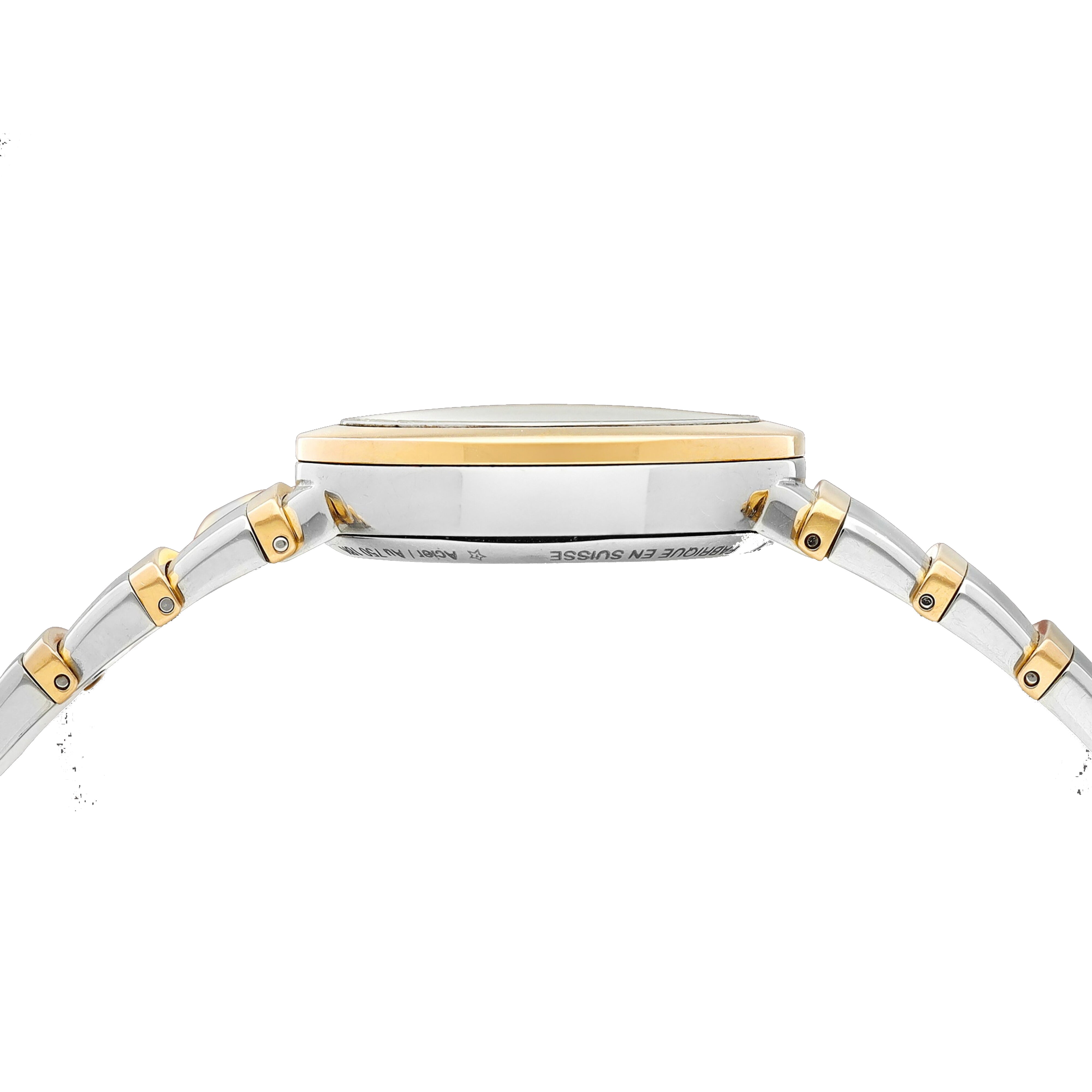 Bulgari Lucea 33mm Black Dial Rosegold and steel LU33SG Preowned