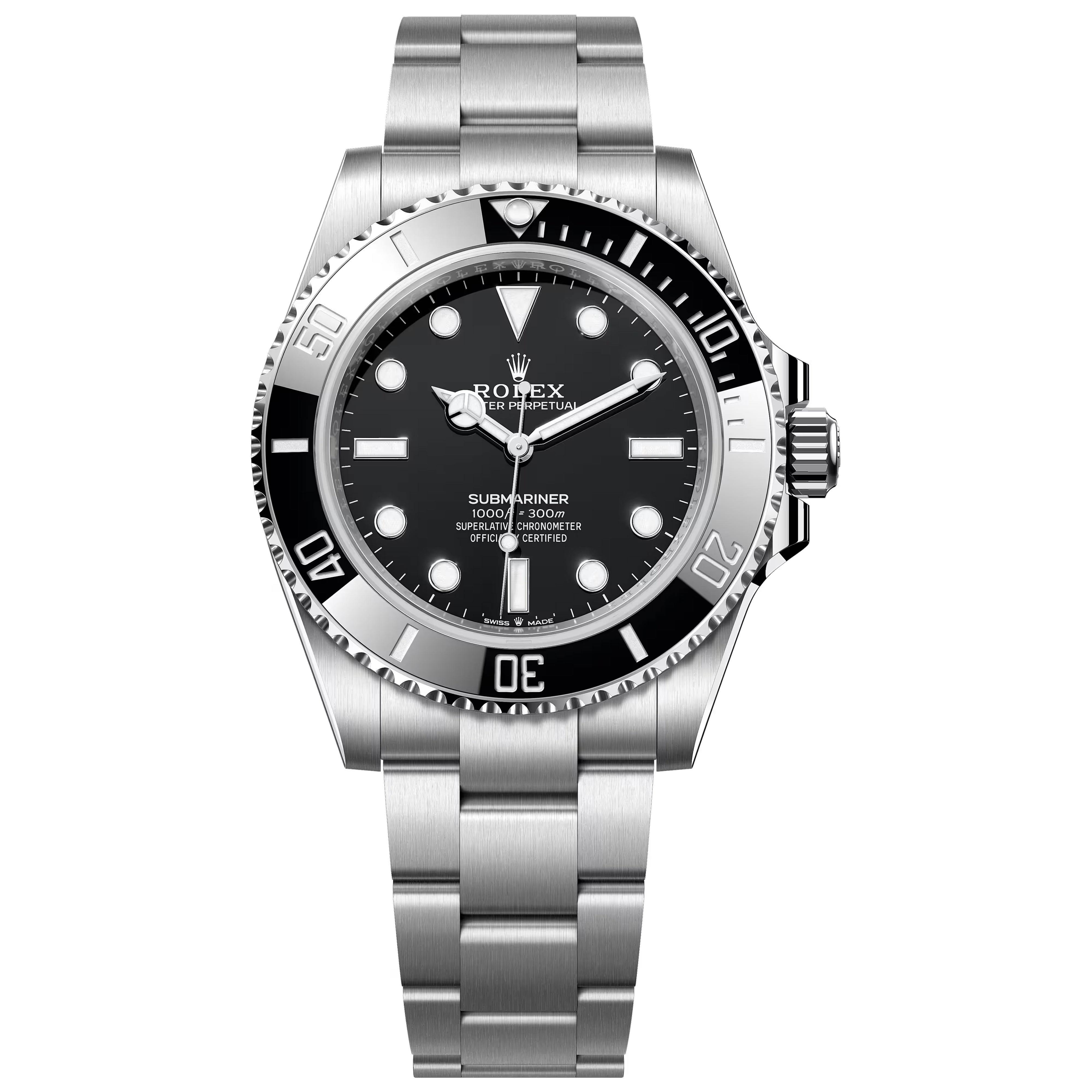 Rolex Submariner 41mm 124060-0001 (No Date) Black Dial Oystersteel PreOwned