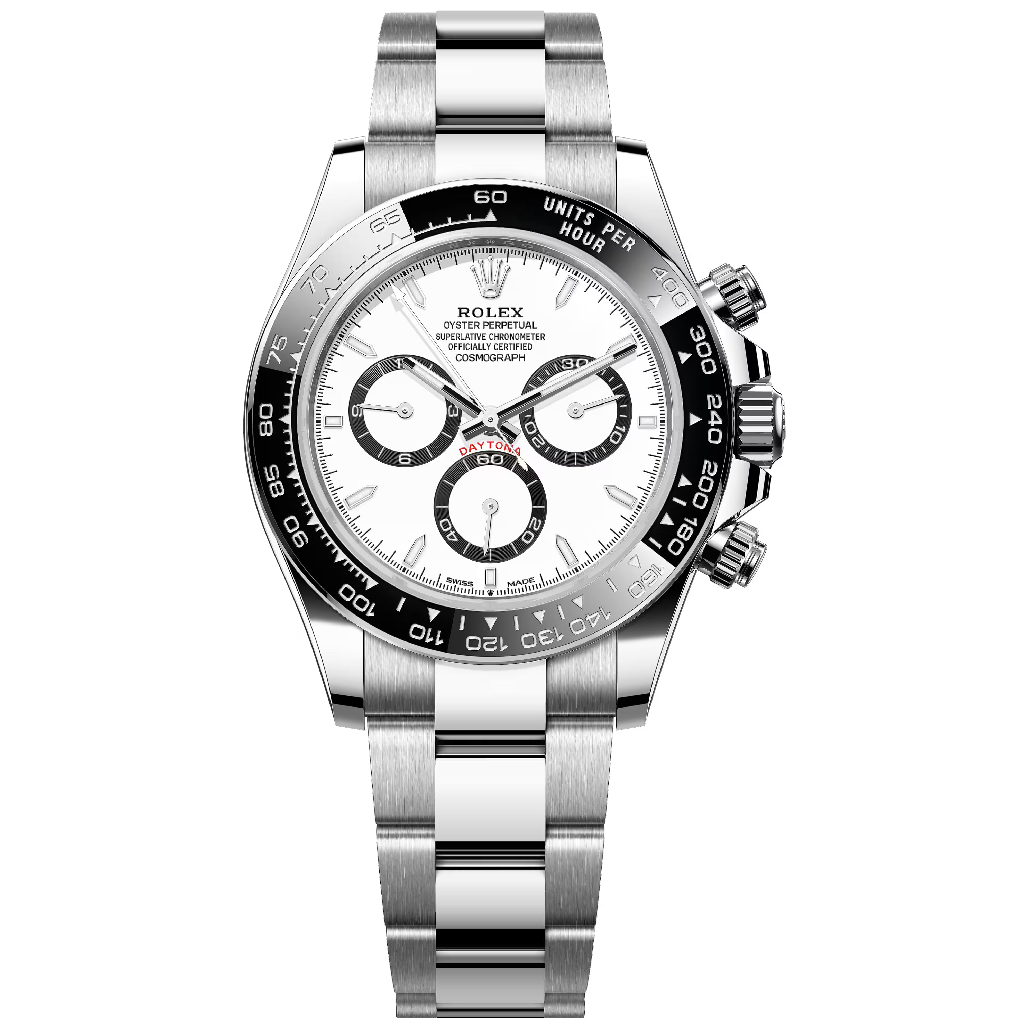 Rolex Daytona 40mm White Panda Unworn 2026 126500LN-0001 , Oyster steel