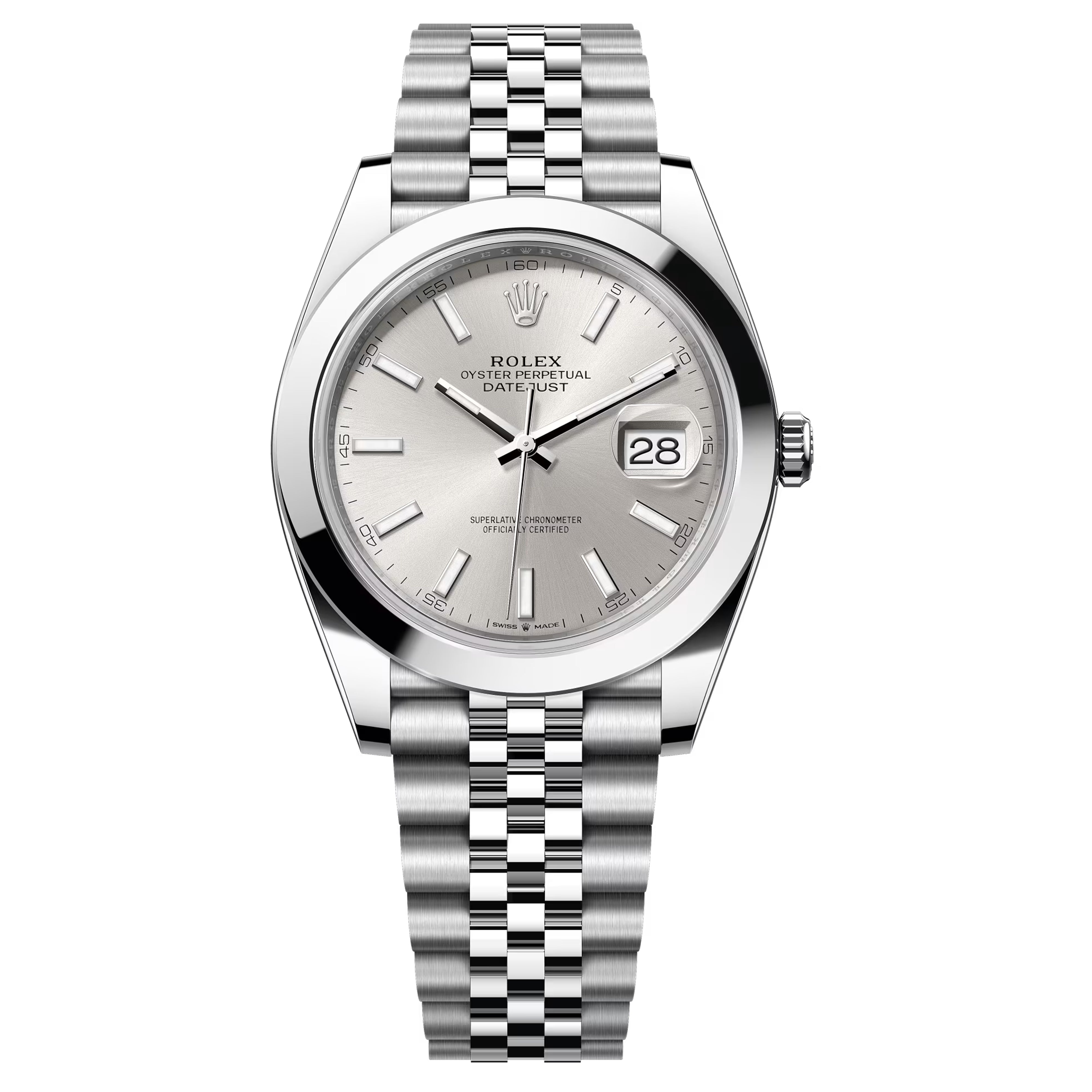 Rolex Datejust 41mm Silver Unworn 2025 Jubilee 126300-0004