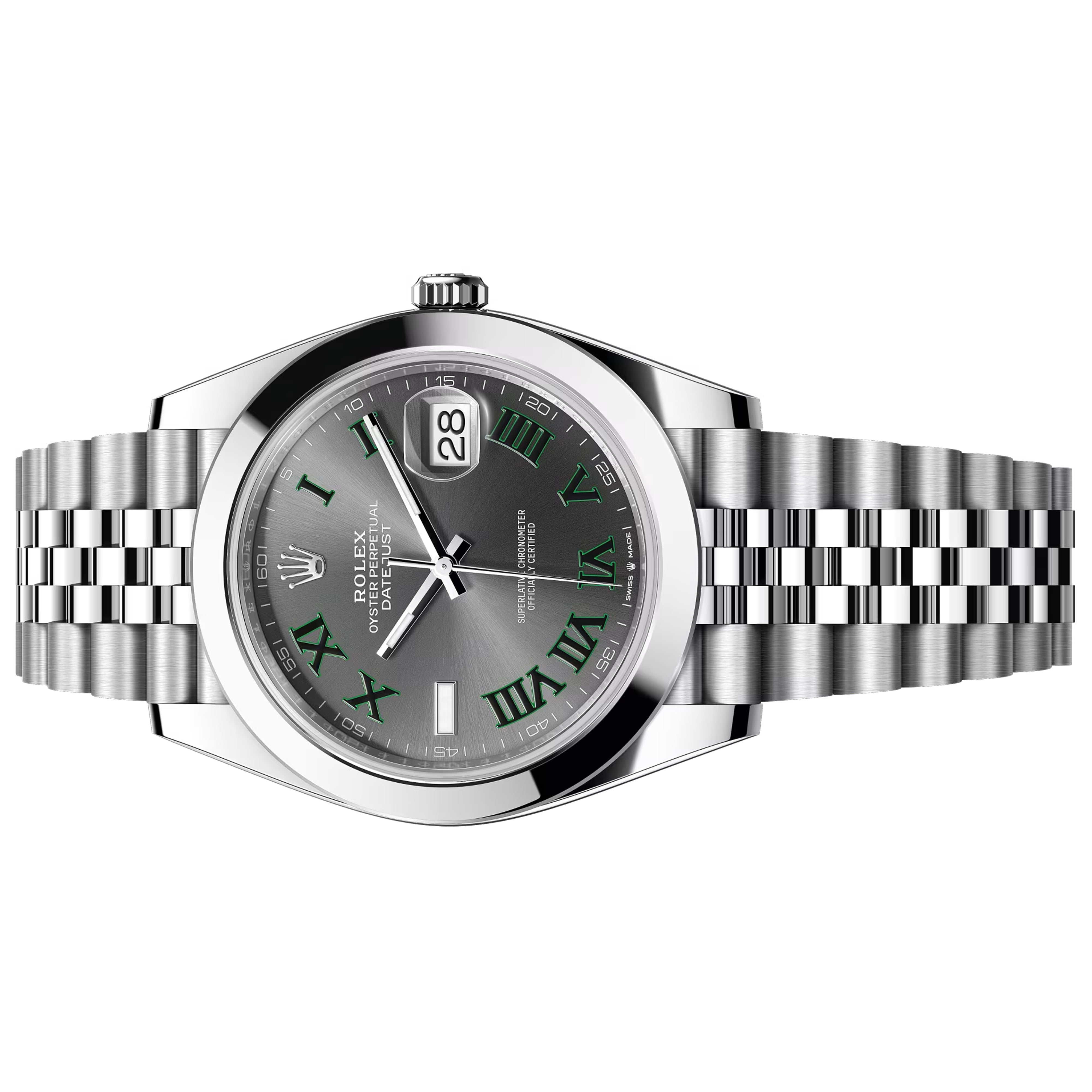 Rolex Datejust 41mm Wimbledon Unworn 2026, Jubilee 126300-0014