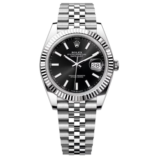 Rolex Datejust 41mm 2025 Unworn Black Jubilee 126334-0018