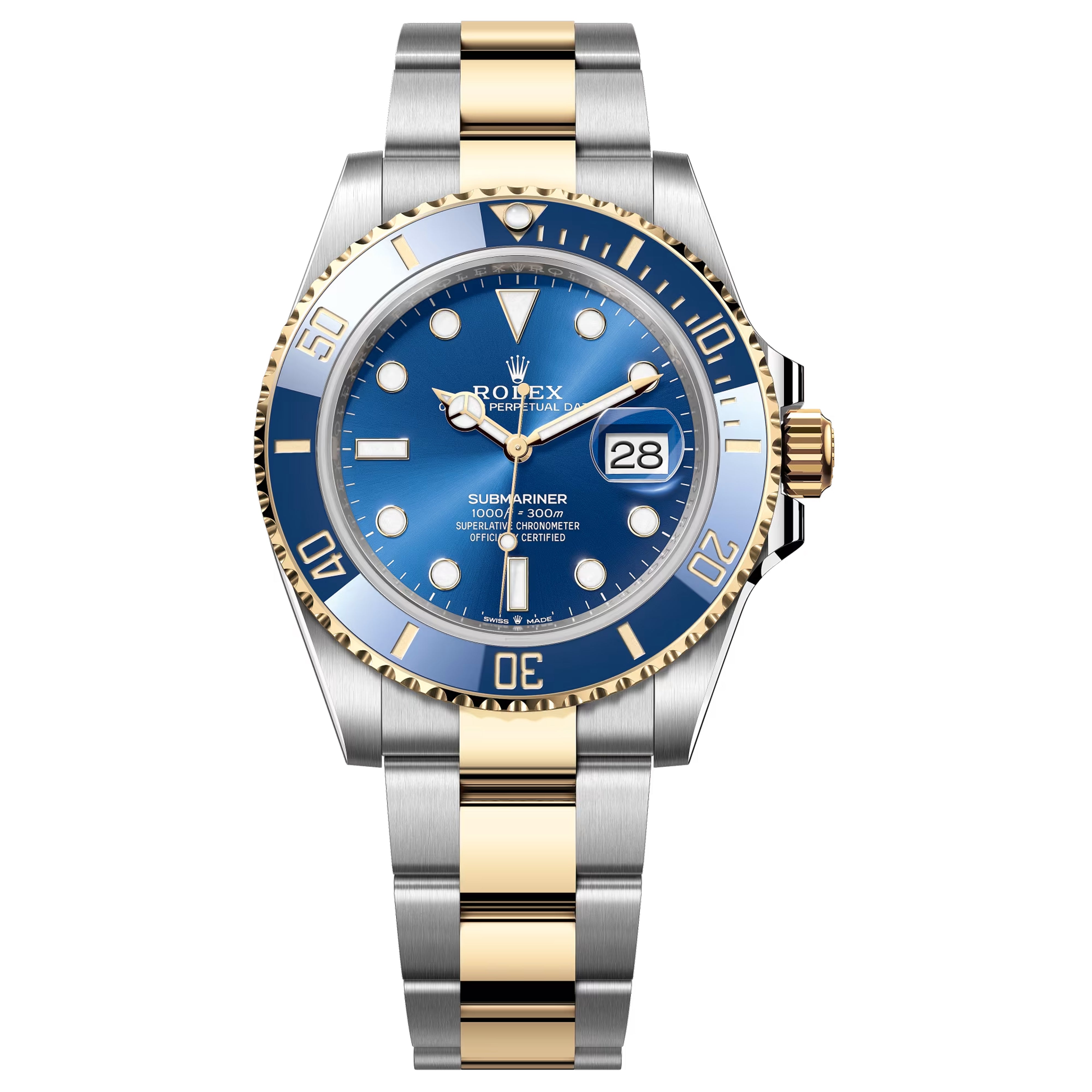 Rolex Submariner Date 41mm 126613LB-0002 Blue & Yellow Gold (Blusy) Pre-Owned