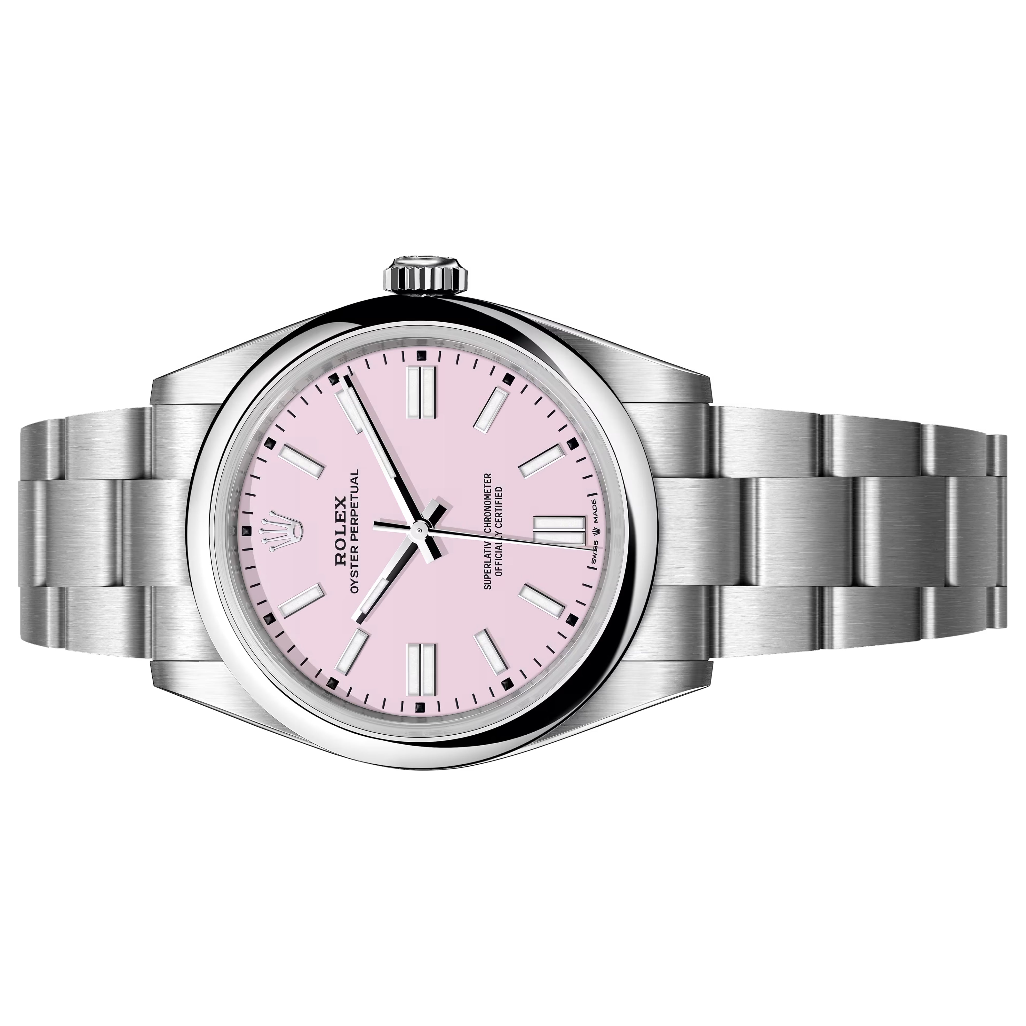 Rolex Oyster Perpetual OP 41mm 2026 Unworn Candy Pink Dial 134300-0013