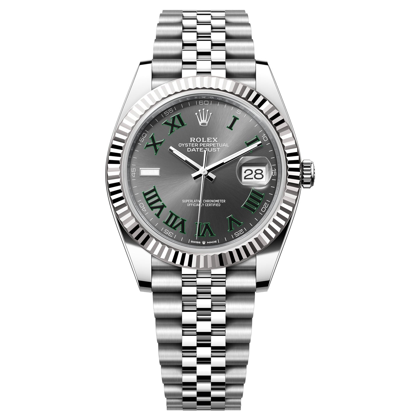 Rolex Datejust Wimbledon 41mm 2025 126334-0022 , Unworn - Luxury Address Watches