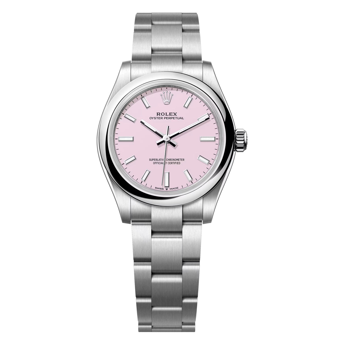 Rolex Oyster Perpetual OP 31mm Candy Pink 2026 Unworn Oyster steel 277200-0009