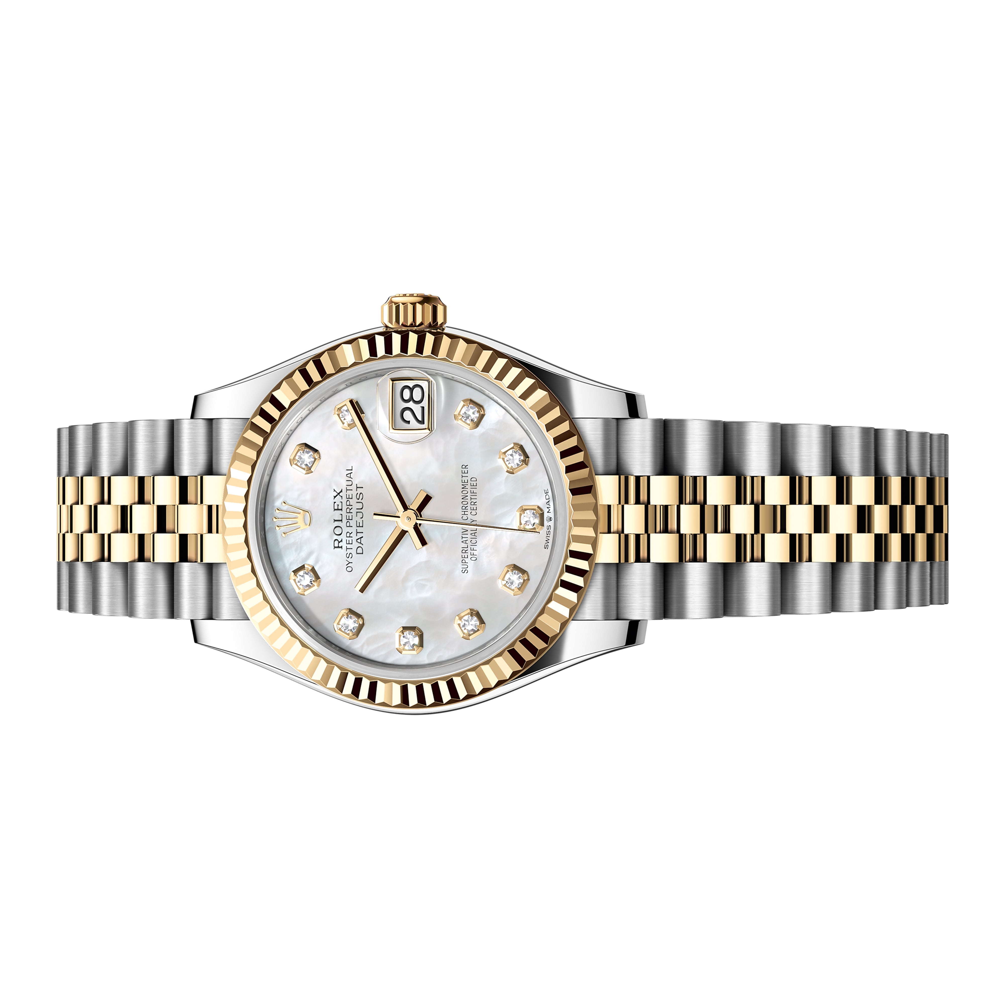 Rolex Datejust Mother Of Pearl 31mm 278273-0028 MOP Dial- 2025 Unworn Yellow gold - Luxury Address Watches