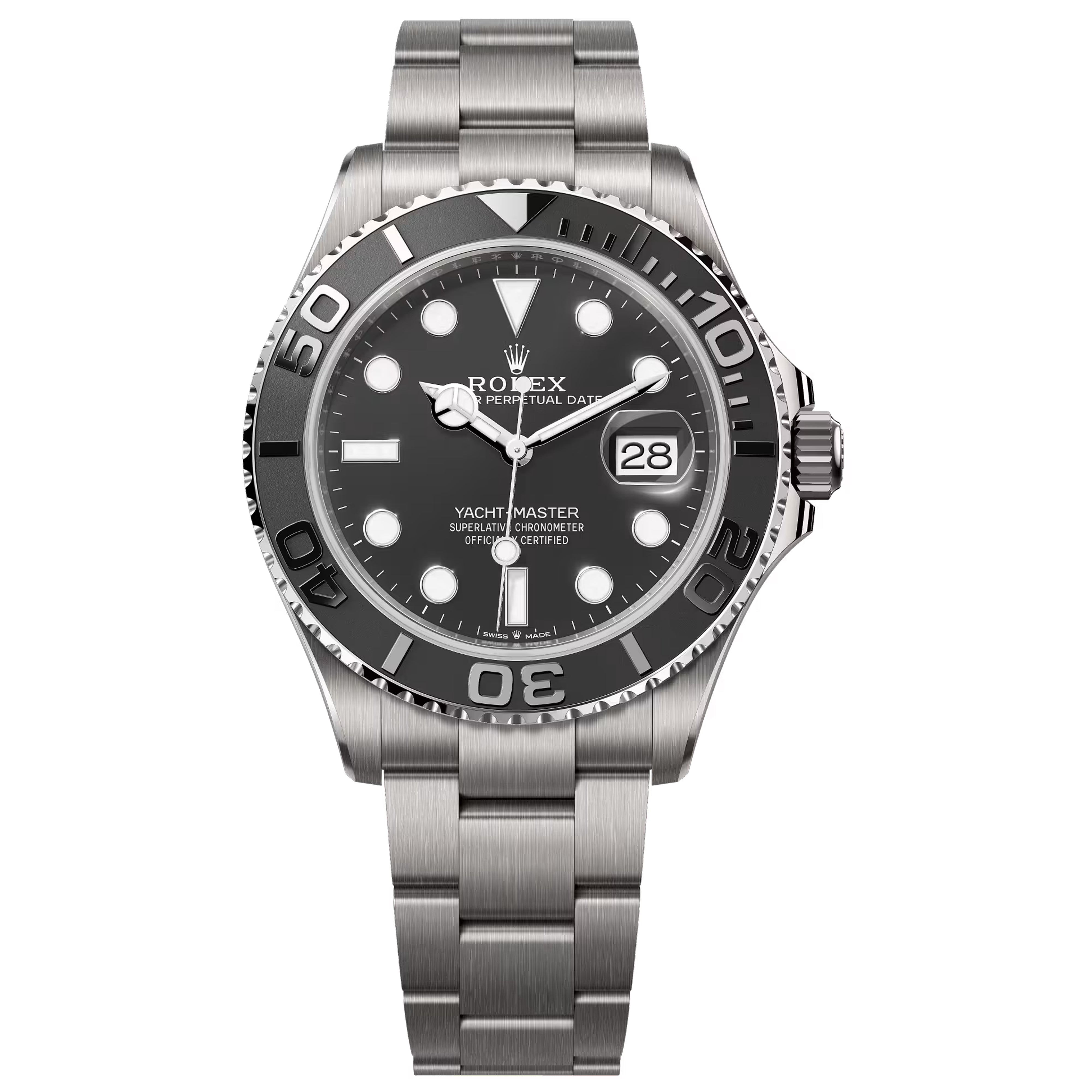 Rolex Yacht-Master 42mm Unworn 2025 RLX Titanium Black Dial 226627-0001