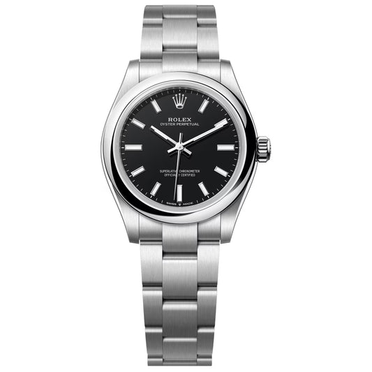 Rolex Oyster Perpetual OP 31mm 2025 Unworn Black Dial 277200-0012