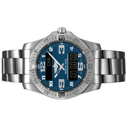 Breitling AEROSPACE EVO 43mm Blue Titanium E79363101C1E1 Pre-Owned
