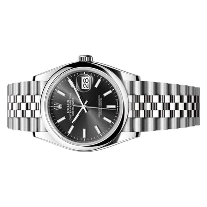 Rolex Datejust 36mm 126200-0003 Black Pre-Owned - Luxury Address Watches