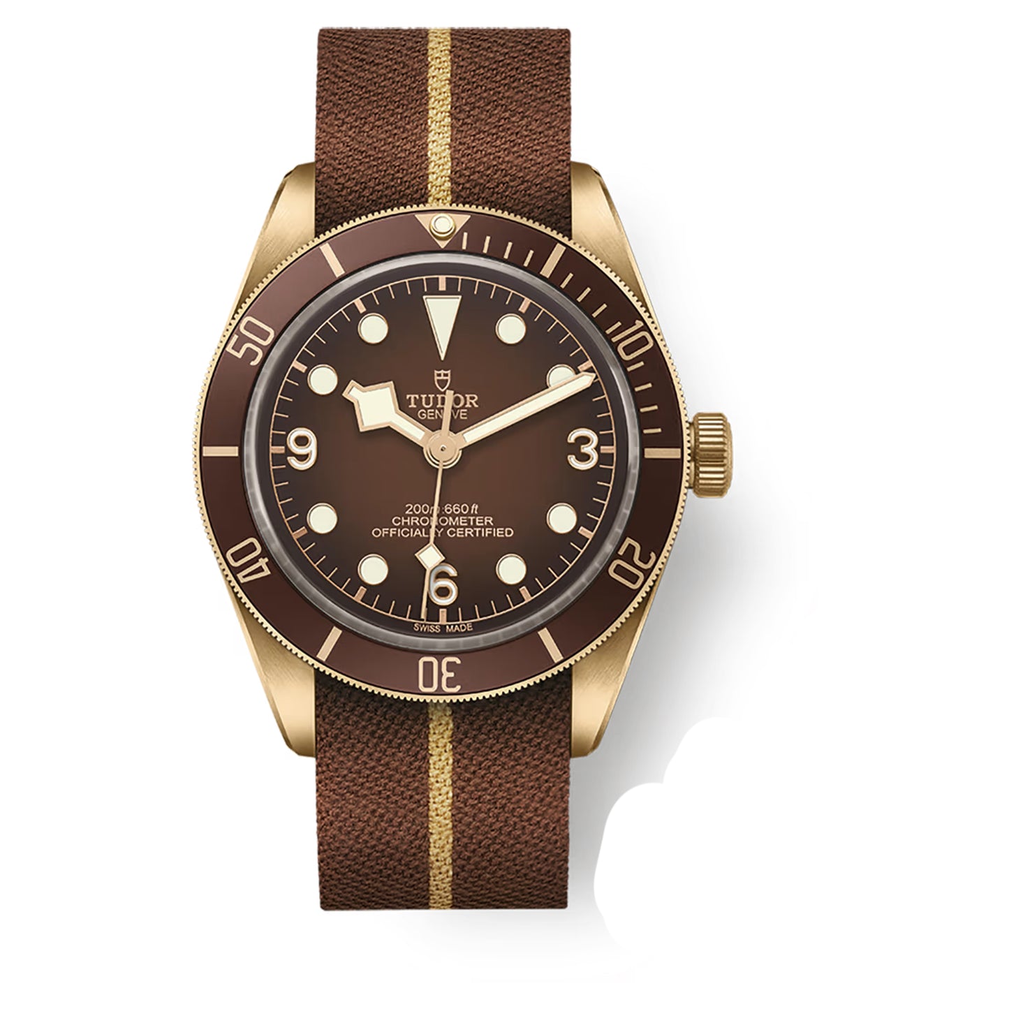 tudor black bay 58 bronze m79012m-0001 , 39mm bronze pre-owned - luxury address watches