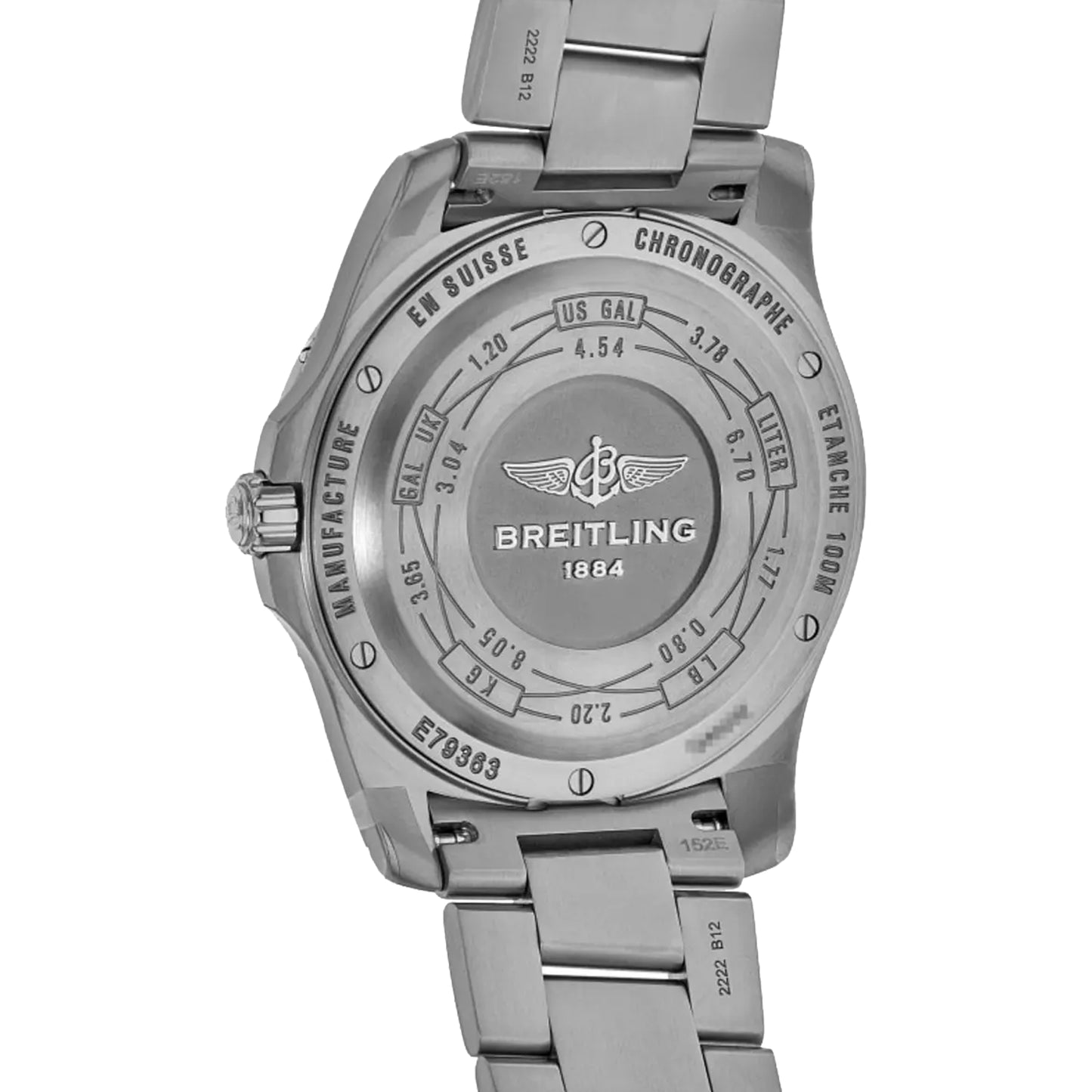 breitling aerospace evo 43mm blue titanium e79363101c1e1 pre-owned