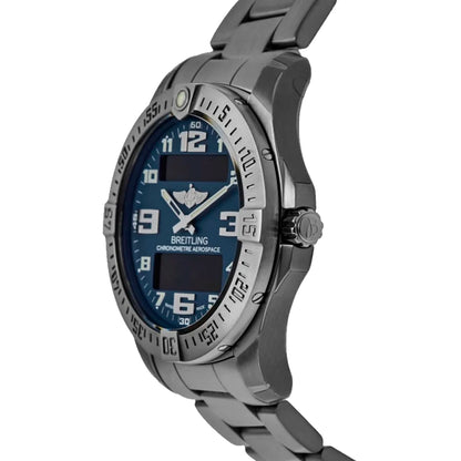 Breitling AEROSPACE EVO 43mm Blue Titanium E79363101C1E1 Pre-Owned