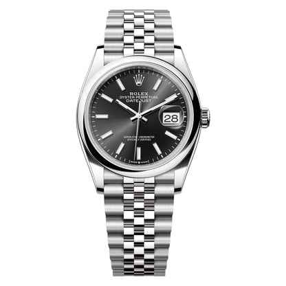 Rolex Datejust 36mm 126200-0003 Black Pre-Owned - Luxury Address Watches