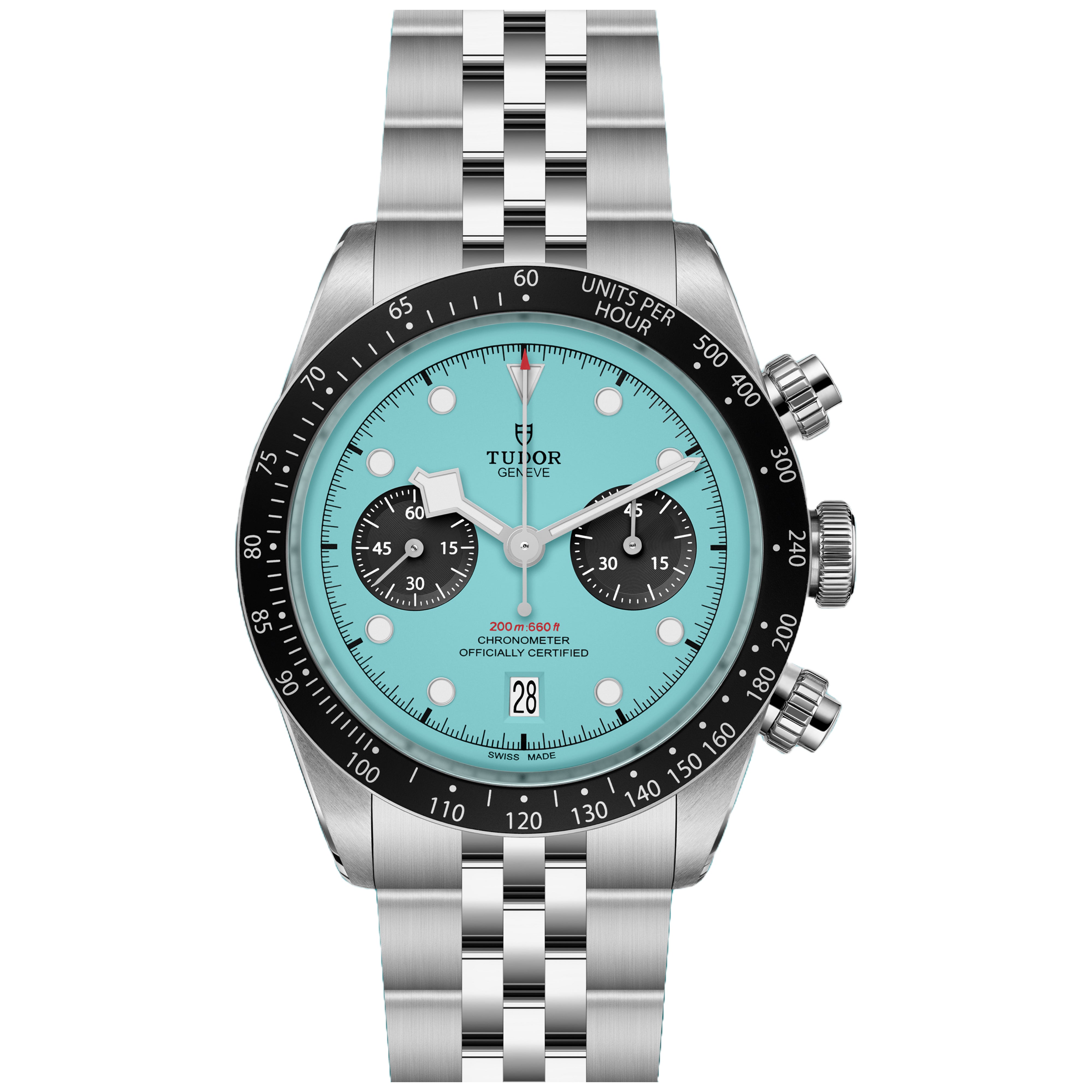 Tudor BlackBay Chrono “Flamingo Blue” 41mm Unworn 2026 m79360n-0024