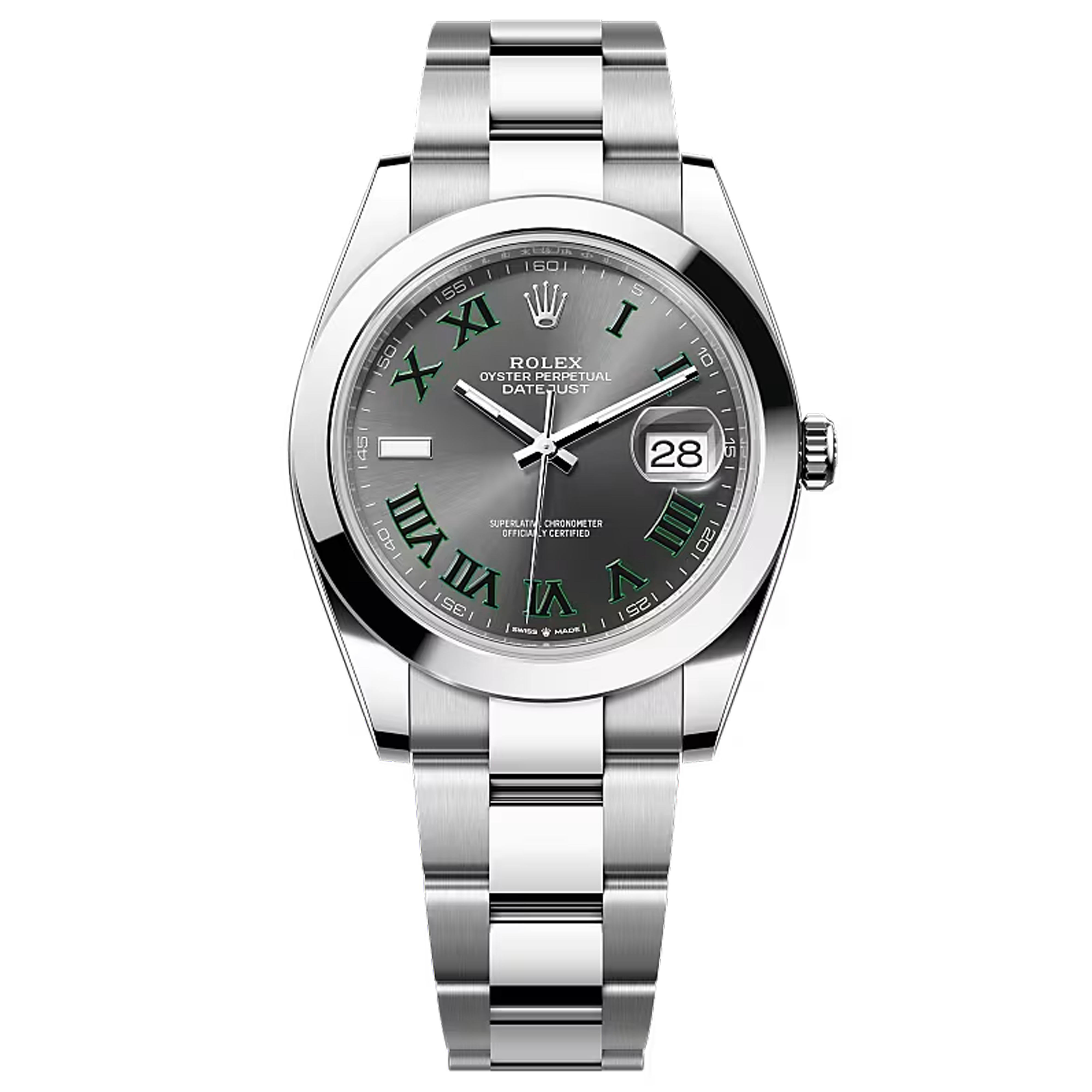 Rolex Datejust 41mm Wimbledon Oyster Unworn 2026 , 126300-0013