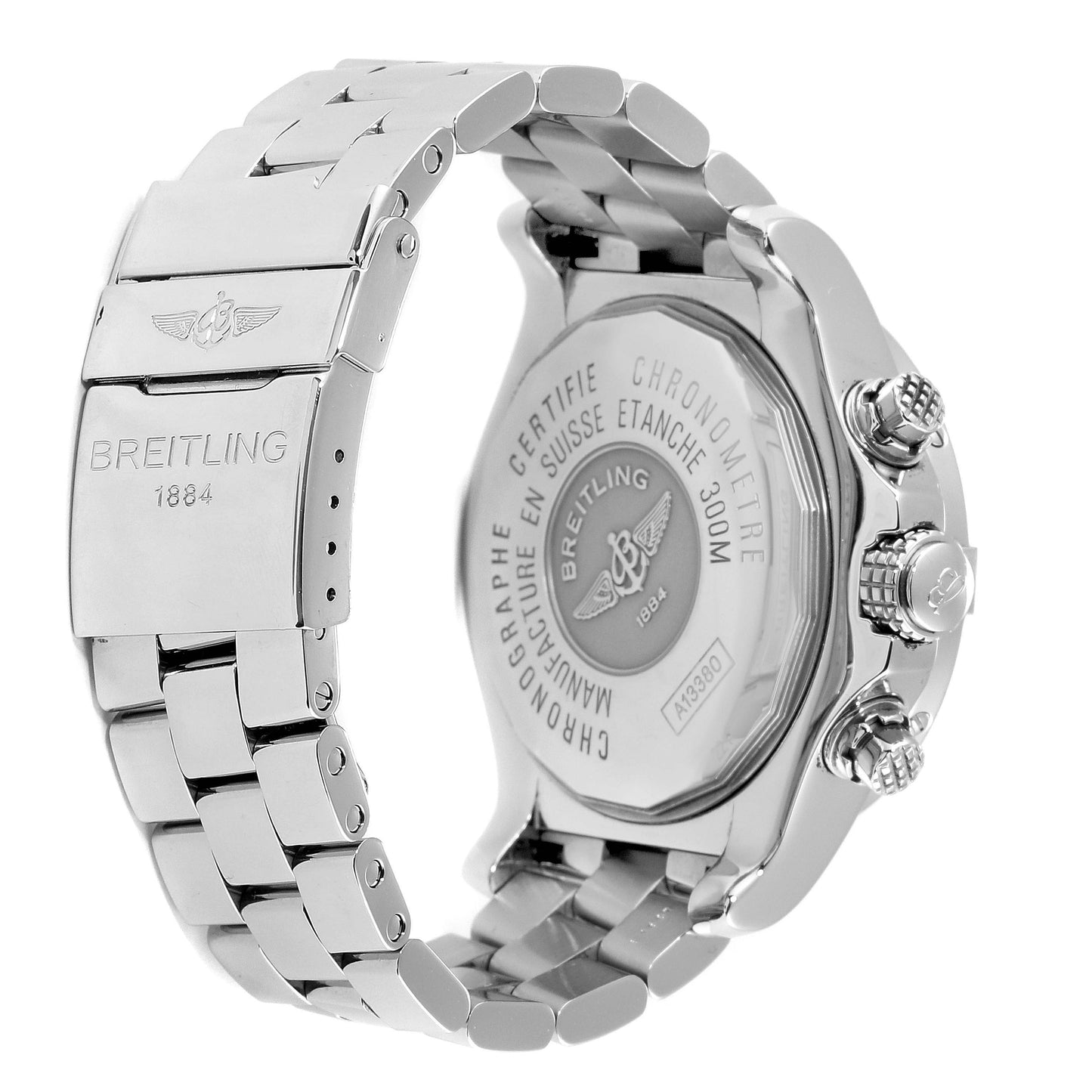 breitling avenger skyland 45mm  blue dial a13380 pre-owned