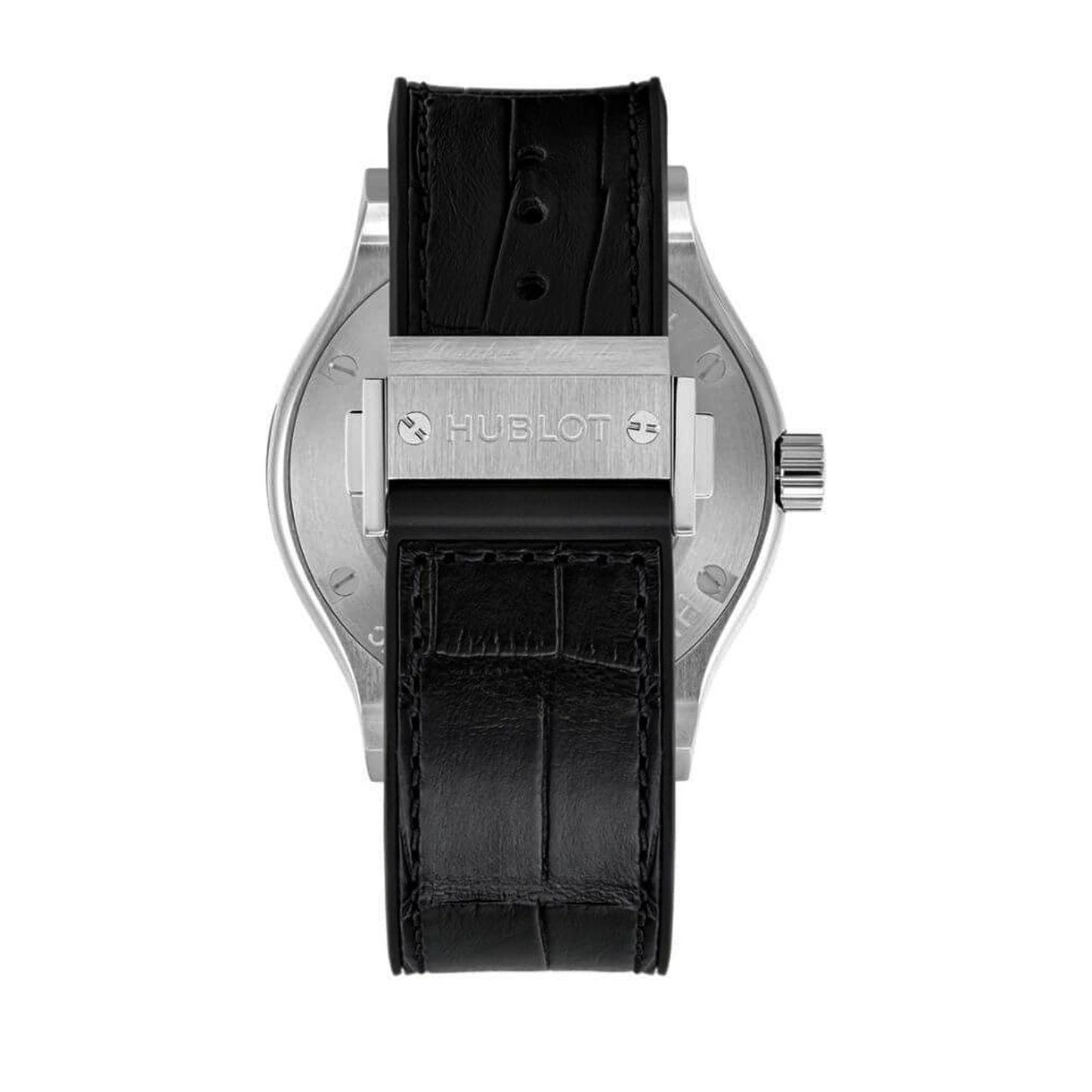 hublot classic 38mm fusion racing grey titanium diamonds bezel 565.nx.7071.rx.1204 preowned