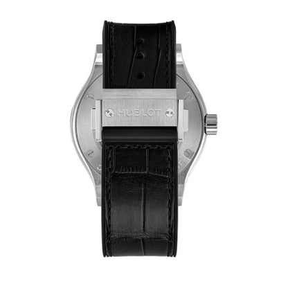 Hublot Classic 38mm Fusion Racing Grey Titanium Diamonds Bezel 565.NX.7071.RX.1204 PreOwned