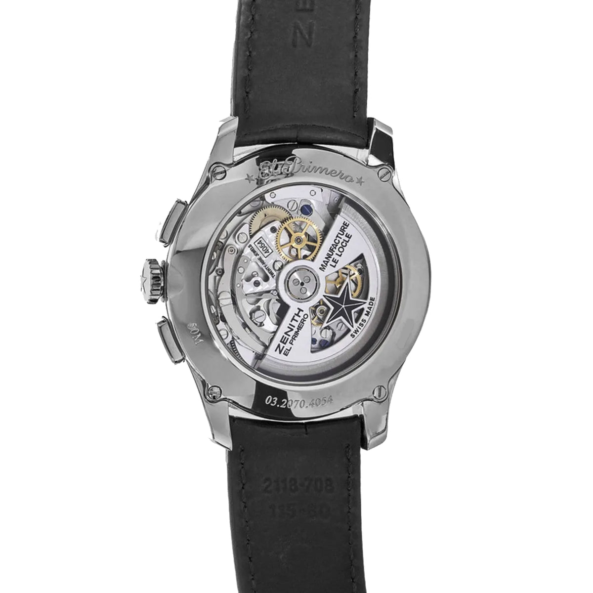 Zenith El Primero Winsor Annual Calendar Chronograph Black Eye 03.2070.4054/22.C708 Pre-Owned