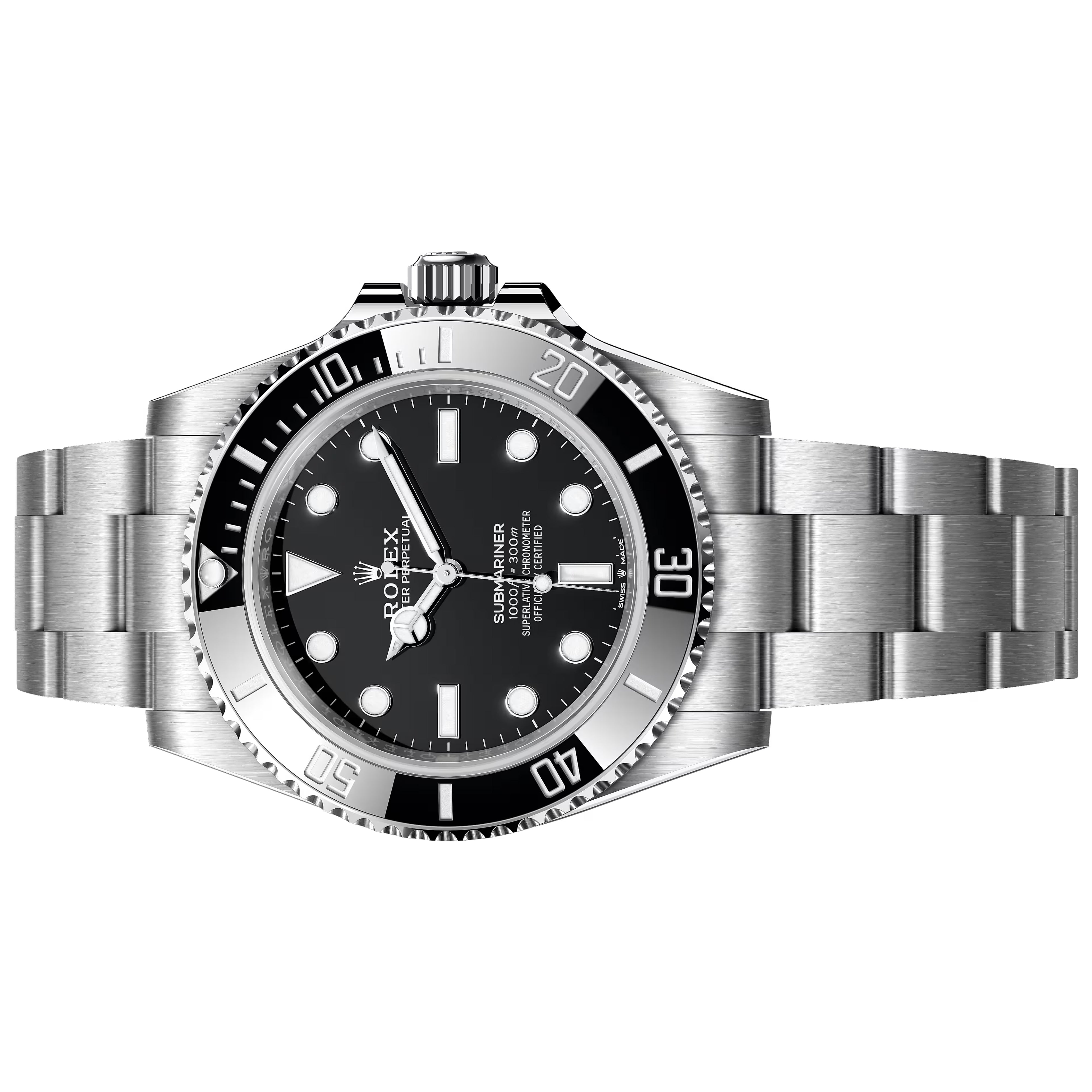 Rolex Submariner 41mm 124060-0001 (No Date) Black Dial Oystersteel PreOwned