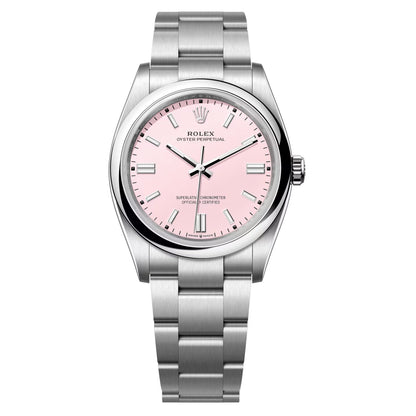 Rolex Oyster Perpetual OP 36mm 2025 Unworn 124300-0003 Candy Pink