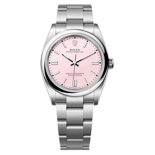 Rolex Oyster Perpetual OP 36mm 2025 Unworn 124300-0003 Candy Pink