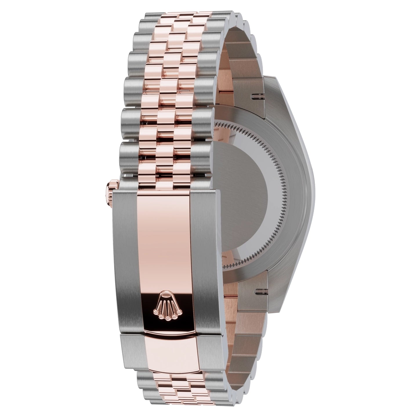rolex datejust 36mm rosegold  unworn  grey with 6 & 9 diamond 126231-0023