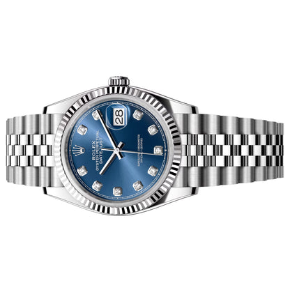 Rolex Datejust 36mm Blue Diamond 2025 Unworn Jubilee 126234-0037