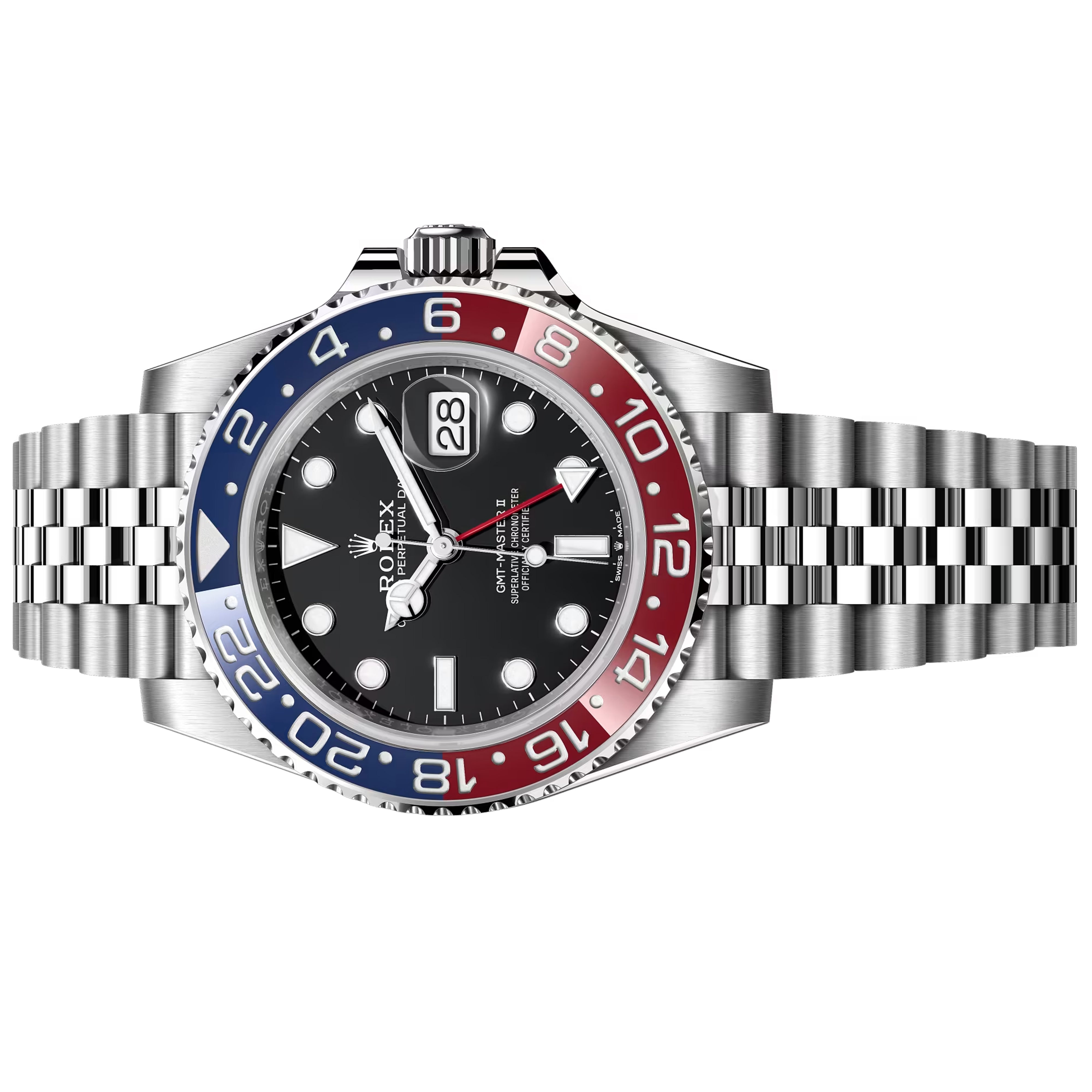Rolex GMT Master II Pepsi 40mm 126710BLRO-0001 Jubilee Bracelet