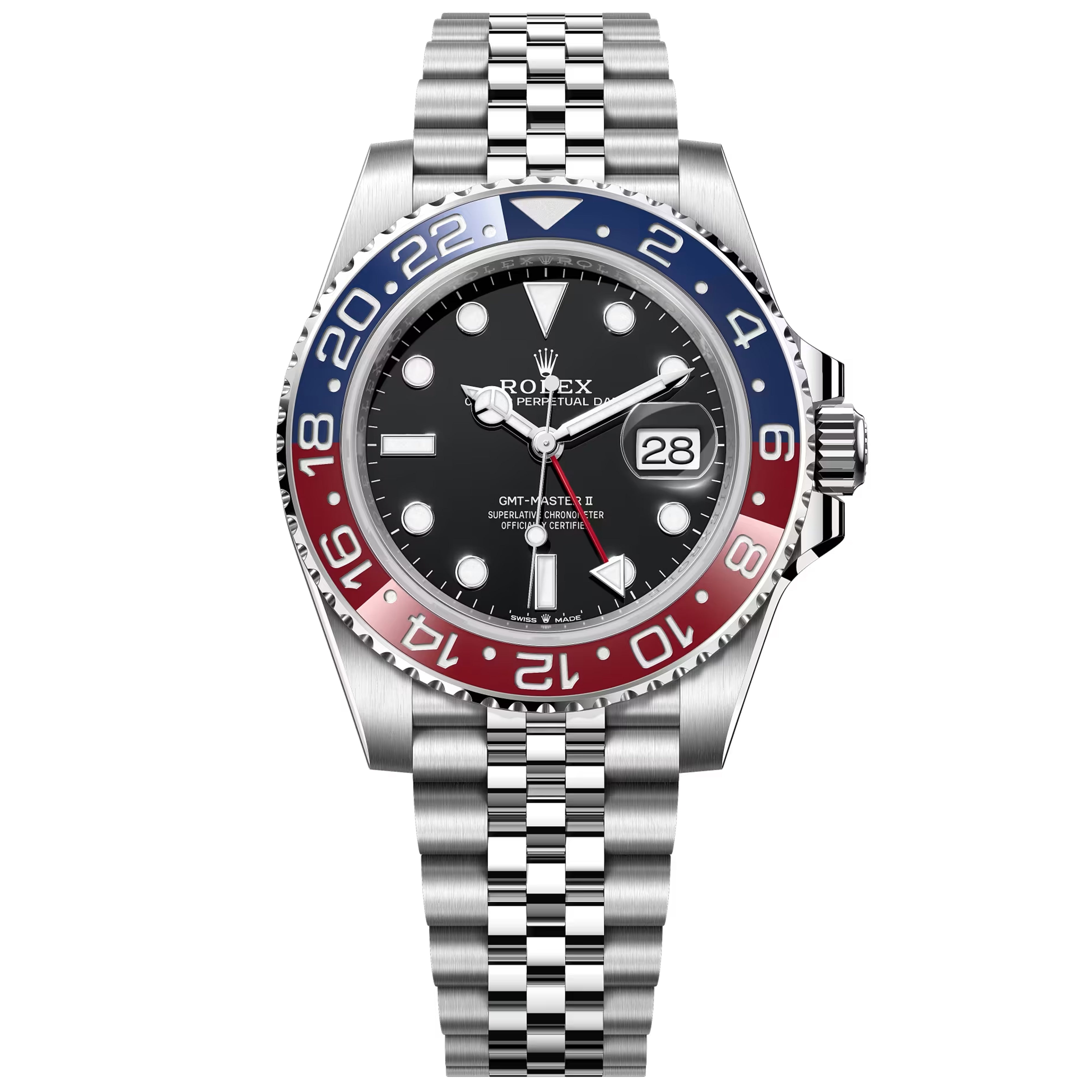 Rolex GMT Master II Pepsi 40mm 126710BLRO-0001 Jubilee Bracelet