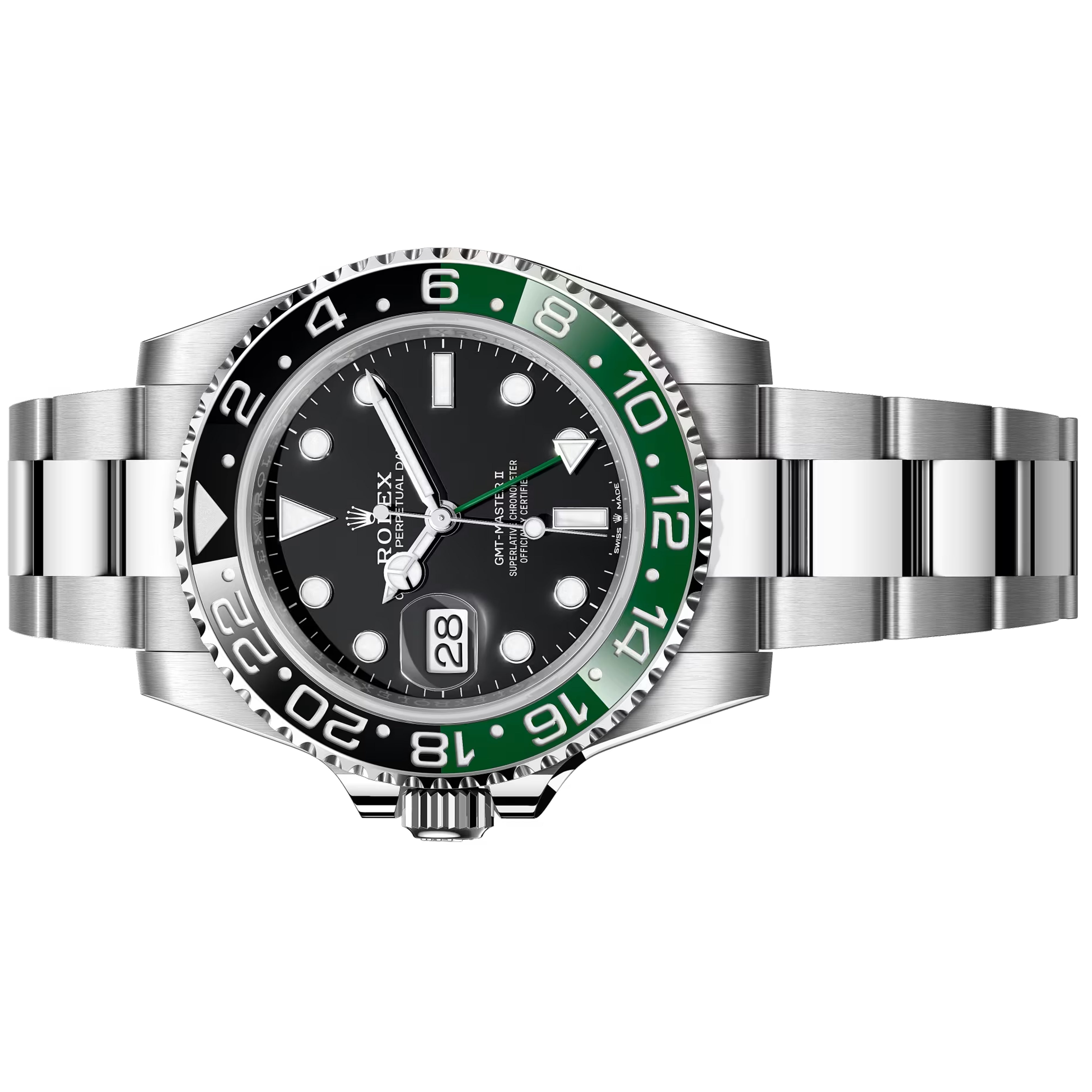 Rolex GMT-Master II 40mm Sprite Oyster 126720VTNR-0001 مستعملة