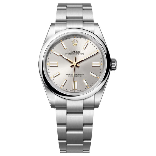 Rolex Oyster Perpetual OP 41mm 2025 Unworn Silver Dial 134300-0001