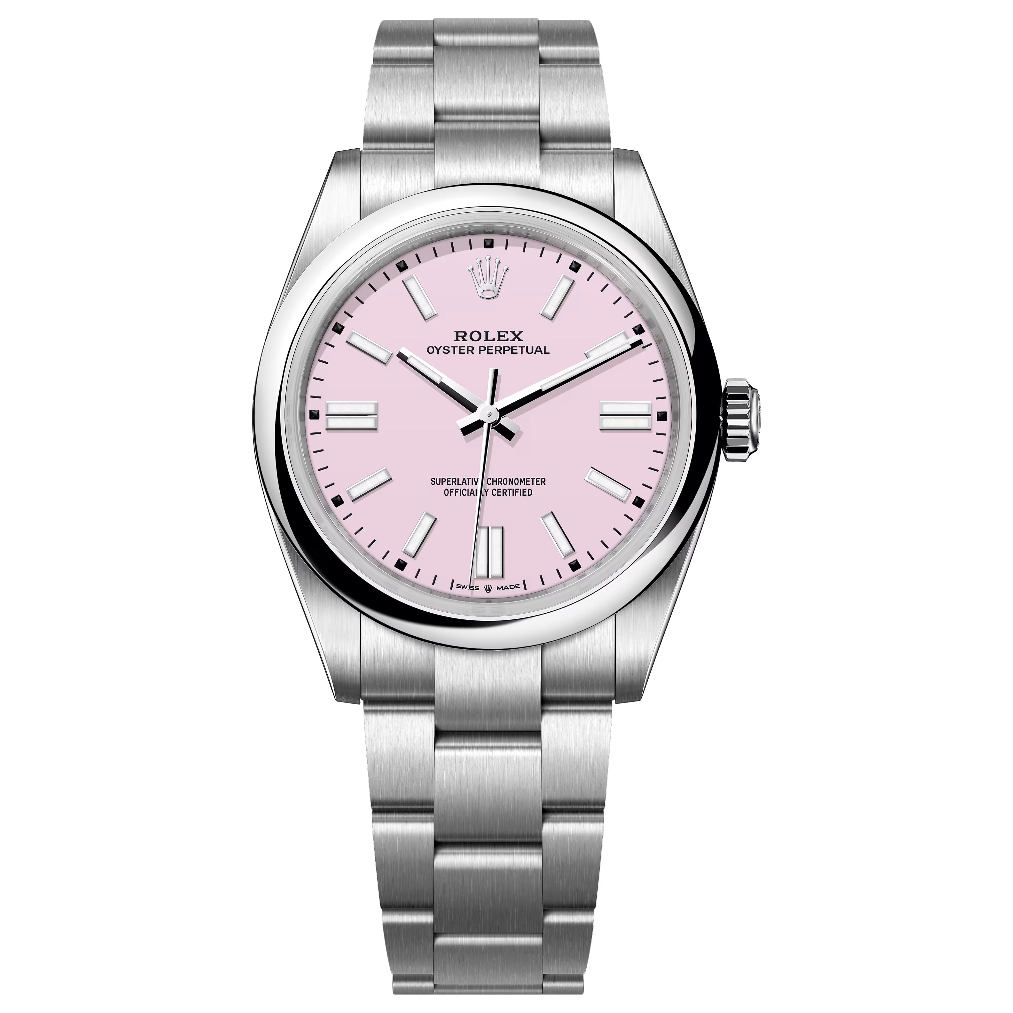Rolex Oyster Perpetual OP 41mm 2026 Unworn Candy Pink Dial 134300-0013