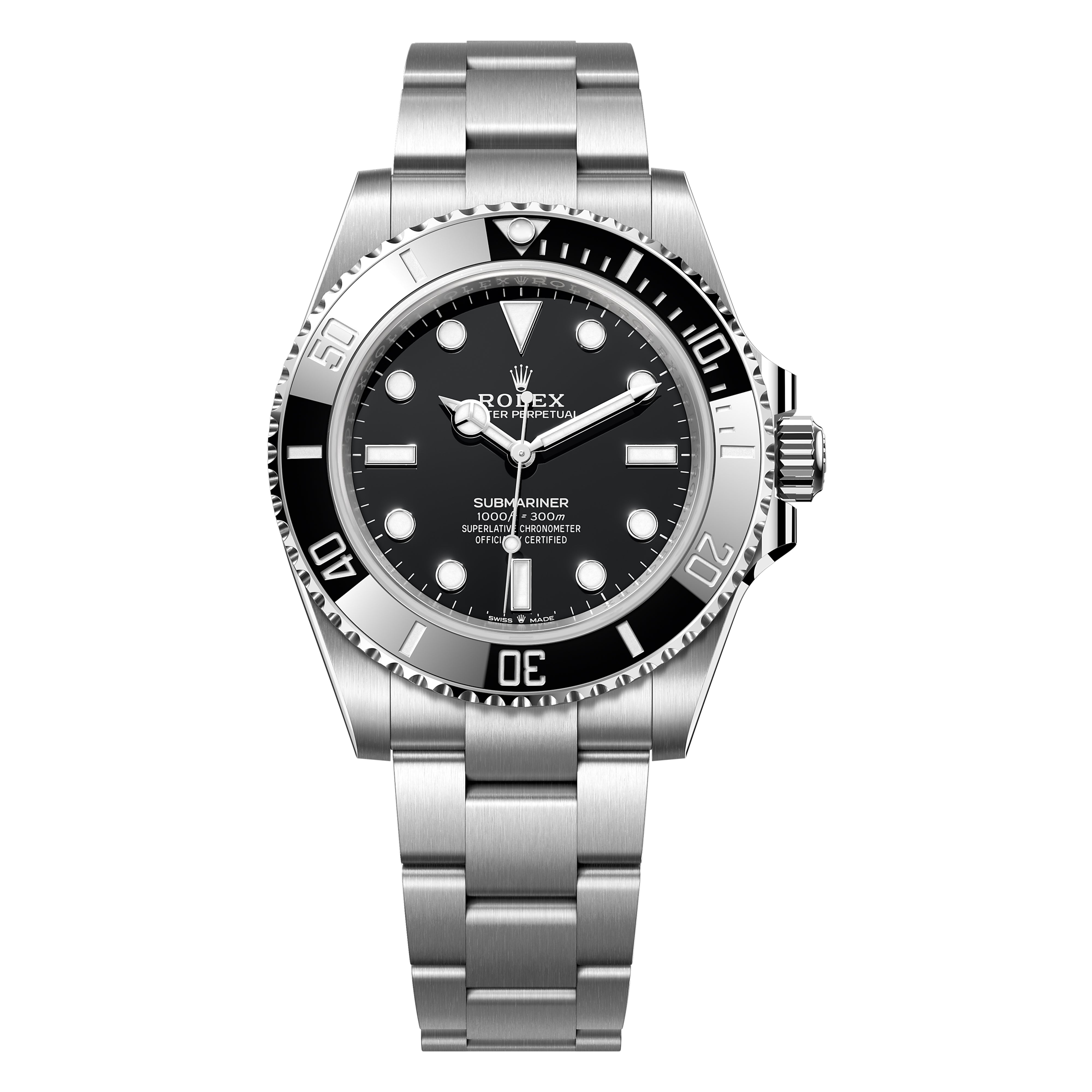 Rolex Submariner 41mm 124060-0001 (No Date) Black Dial, Unworn 2024 - Luxury Address Watches