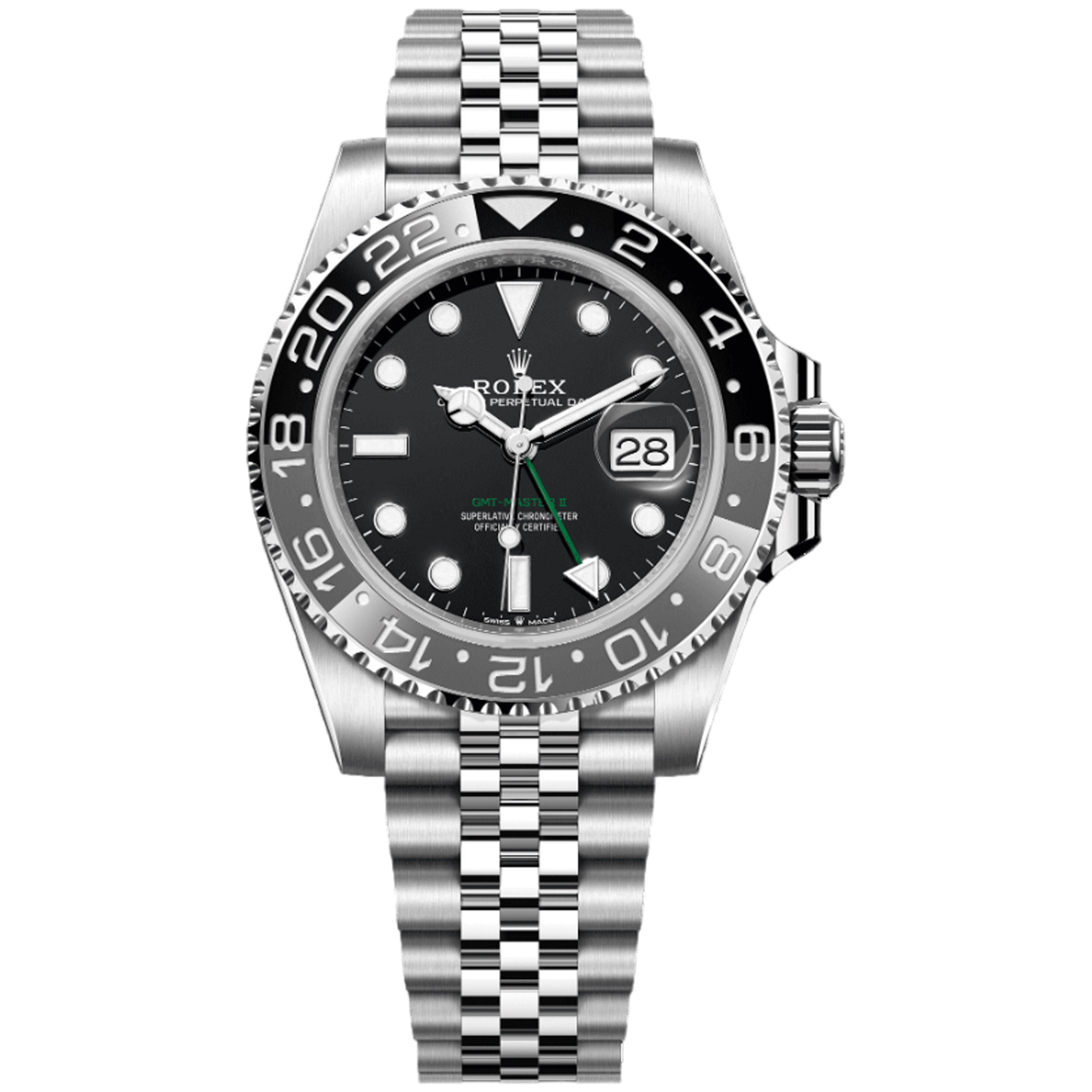 Rolex GMT Master II 40mm 126710GRNR-0003 Bruce Wayne Jubilee 2026 Unworn
