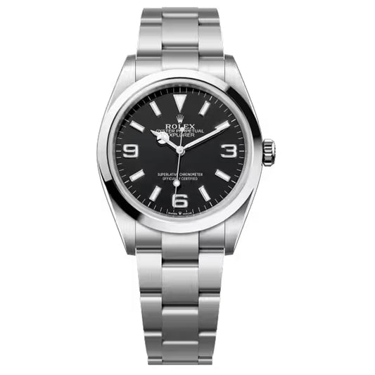 Rolex Explorer 36mm Black Unworn 2026 Oyster Steel 224270-0001