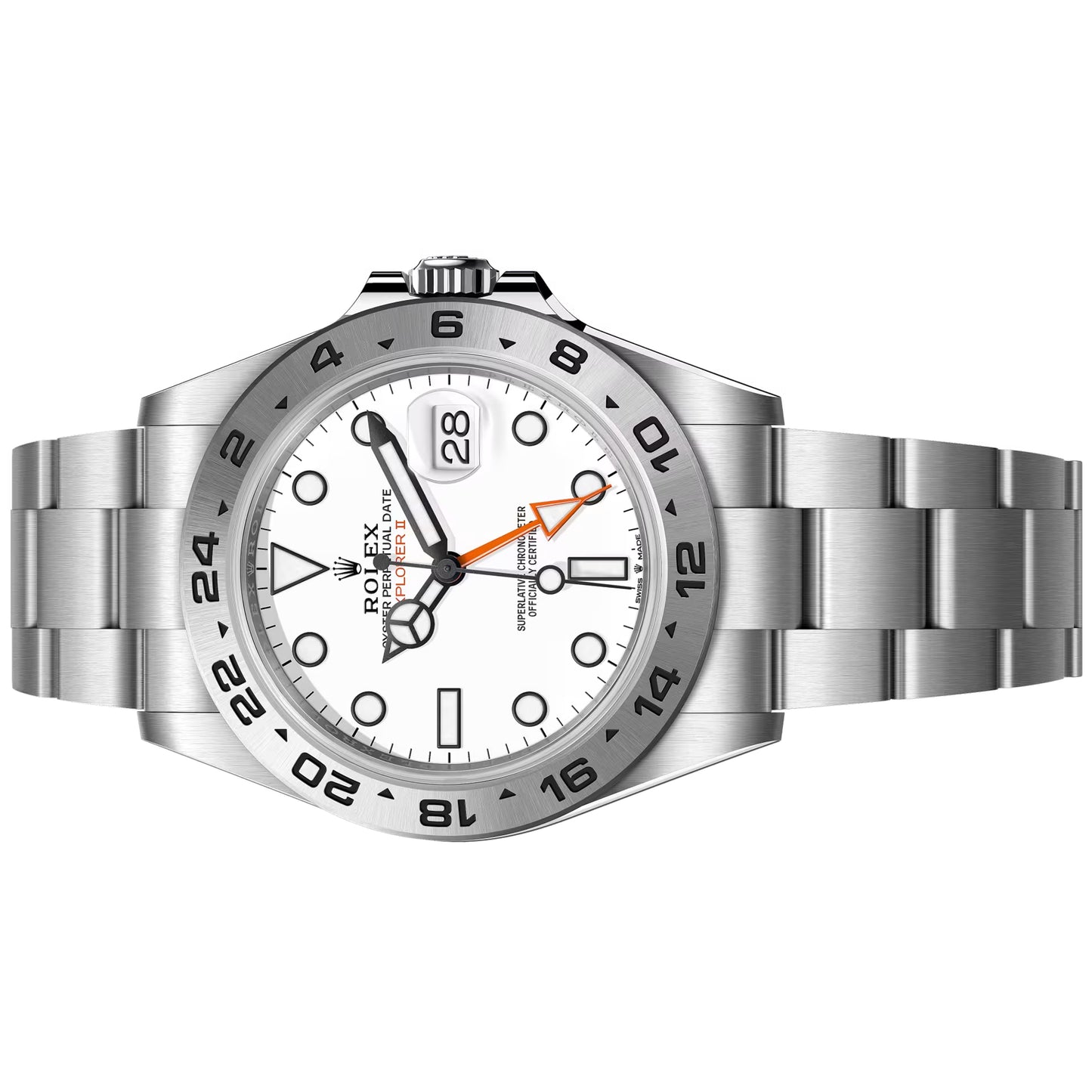 rolex explorer ii 42mm  white unworn 2024 , 226570-0001