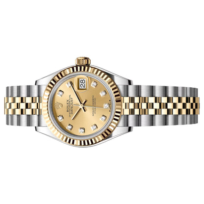 Rolex Lady Datejust 28mm 279173-0011 Unworn 2025 Champagne Diamond Jubilee