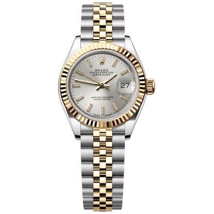 Rolex Lady Datejust 28mm 279173-0019  Silver Index Dial  Yellow Gold Jubilee Bracelet , Pre-Owned