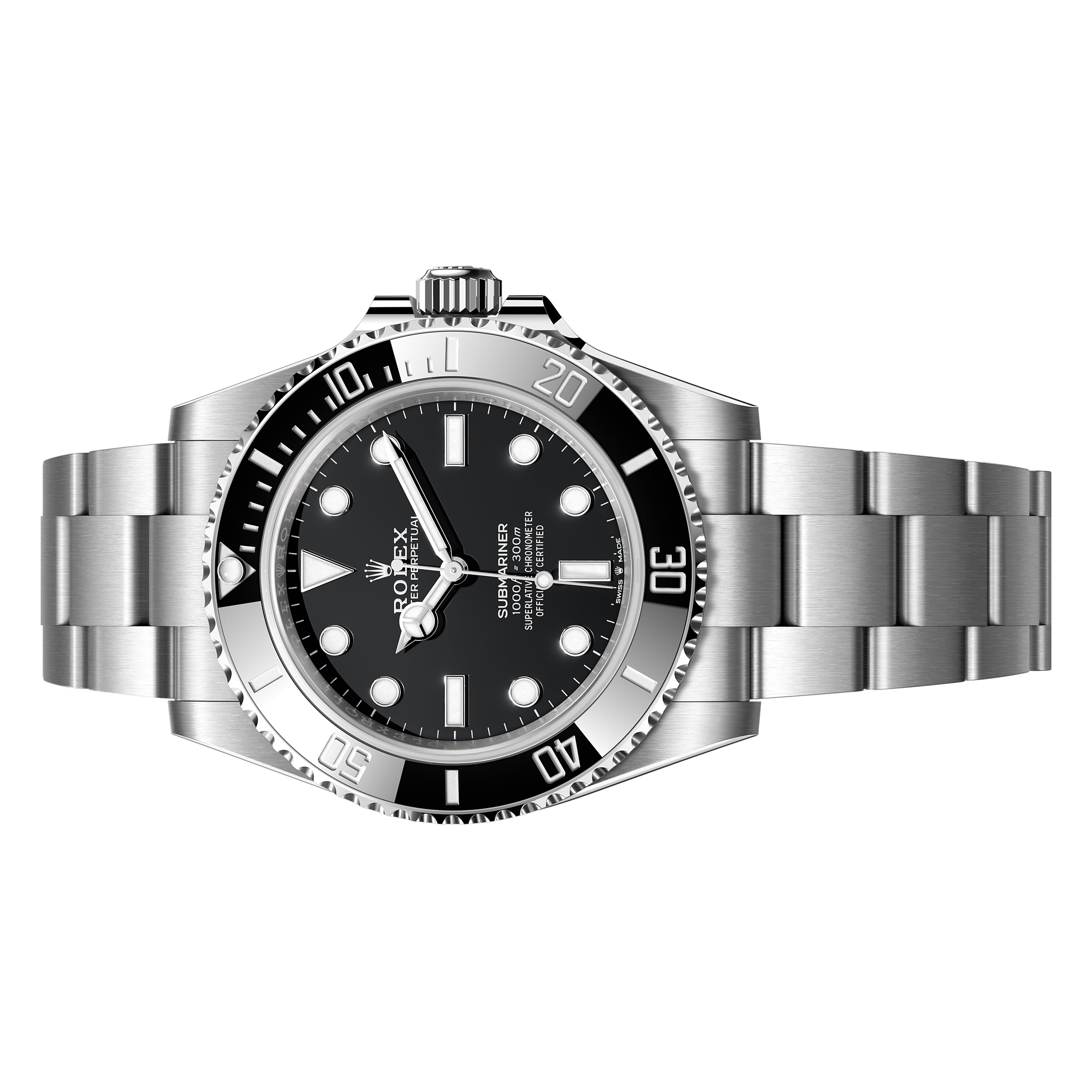 Rolex Submariner 41mm 124060-0001 (No Date) Black Dial, Unworn 2024 - Luxury Address Watches