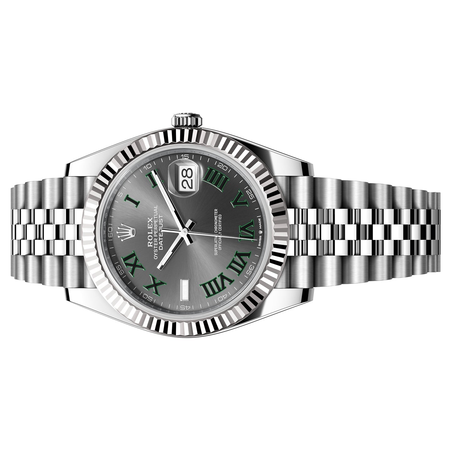 Rolex Datejust Wimbledon 41mm 2025 126334-0022 , Unworn - Luxury Address Watches