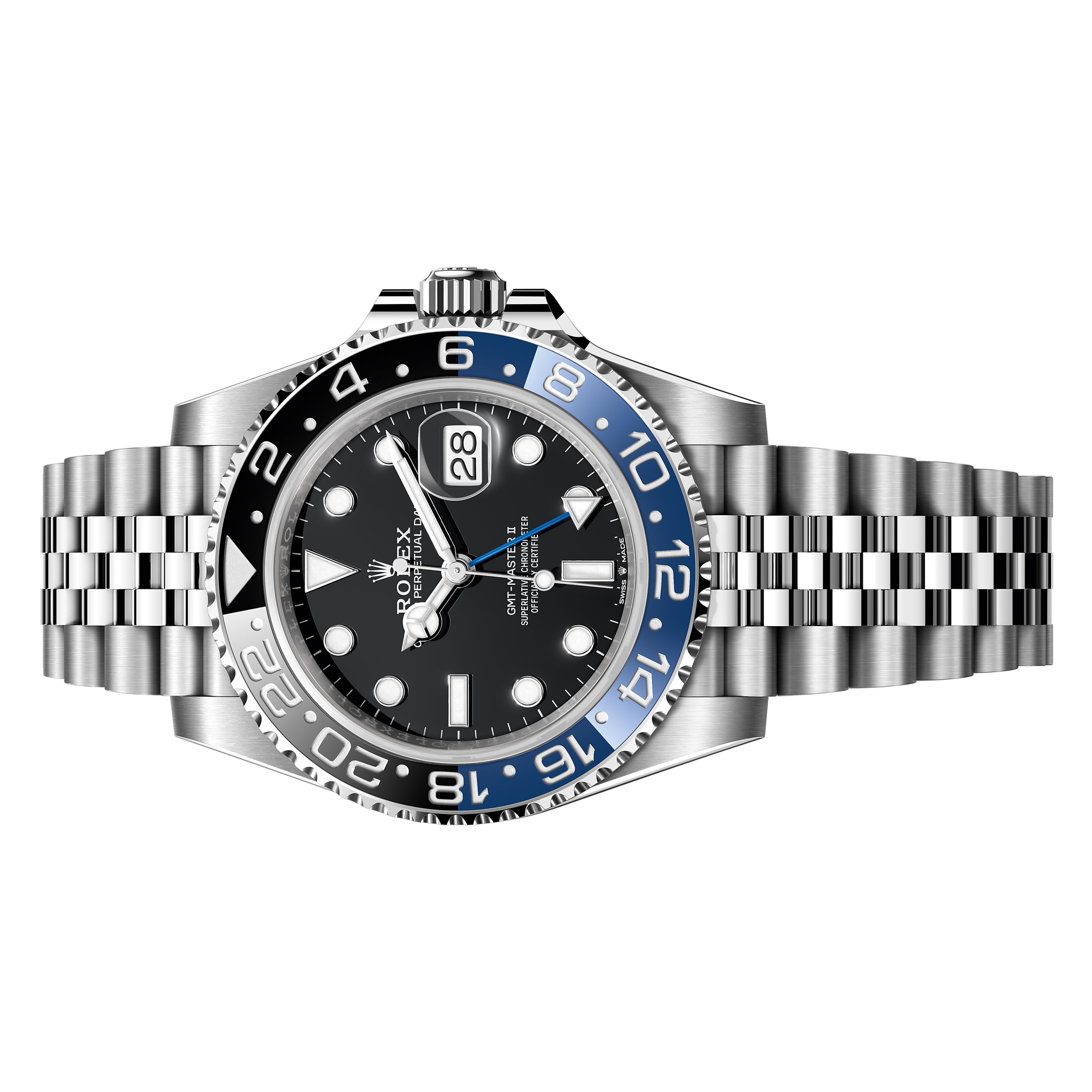 Rolex GMT Master II Batgirl 40mm 126710BLNR-0002 Pre-Owned - Luxury Address Watches