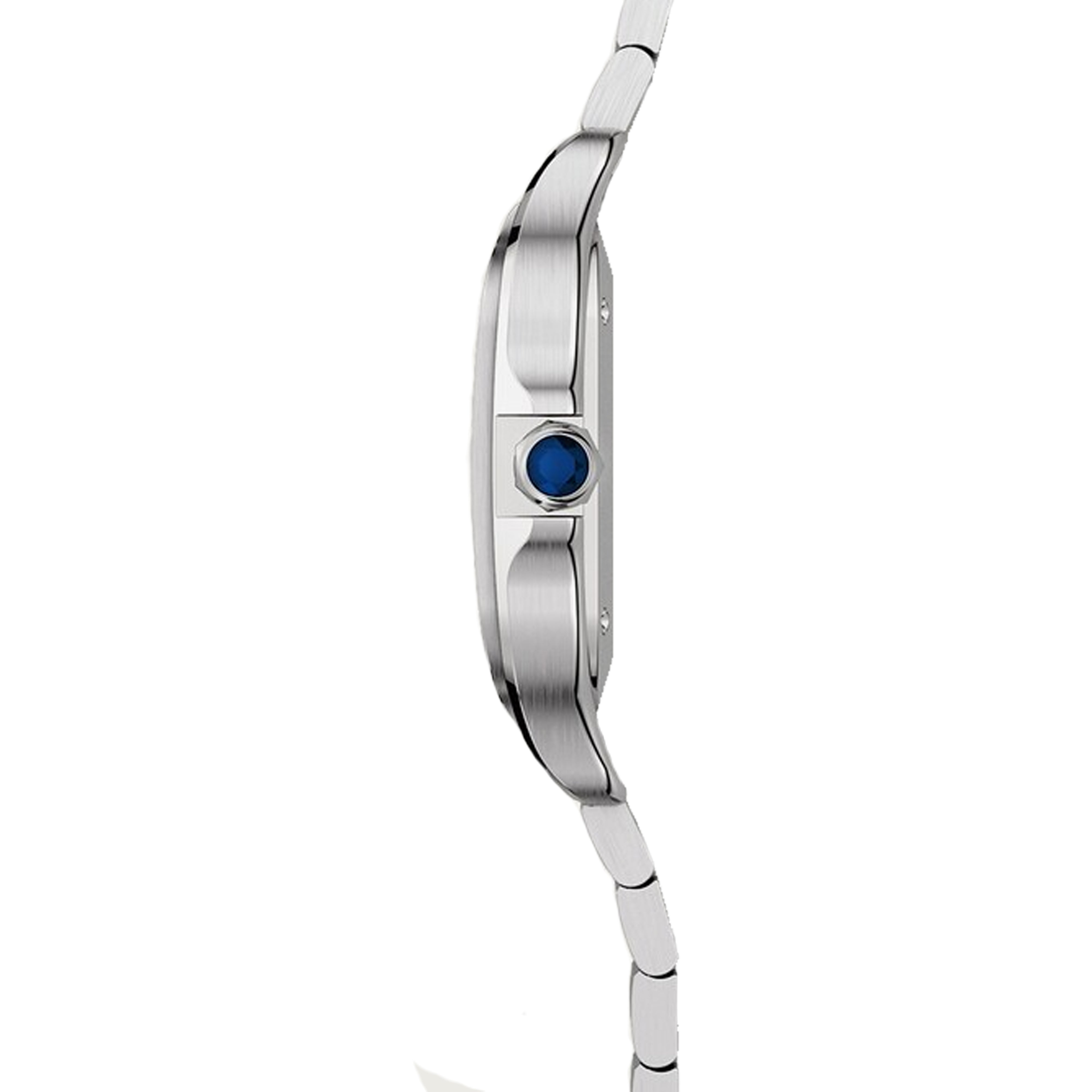 Santos de Cartier White Roman Numerals Medium WSSA0029