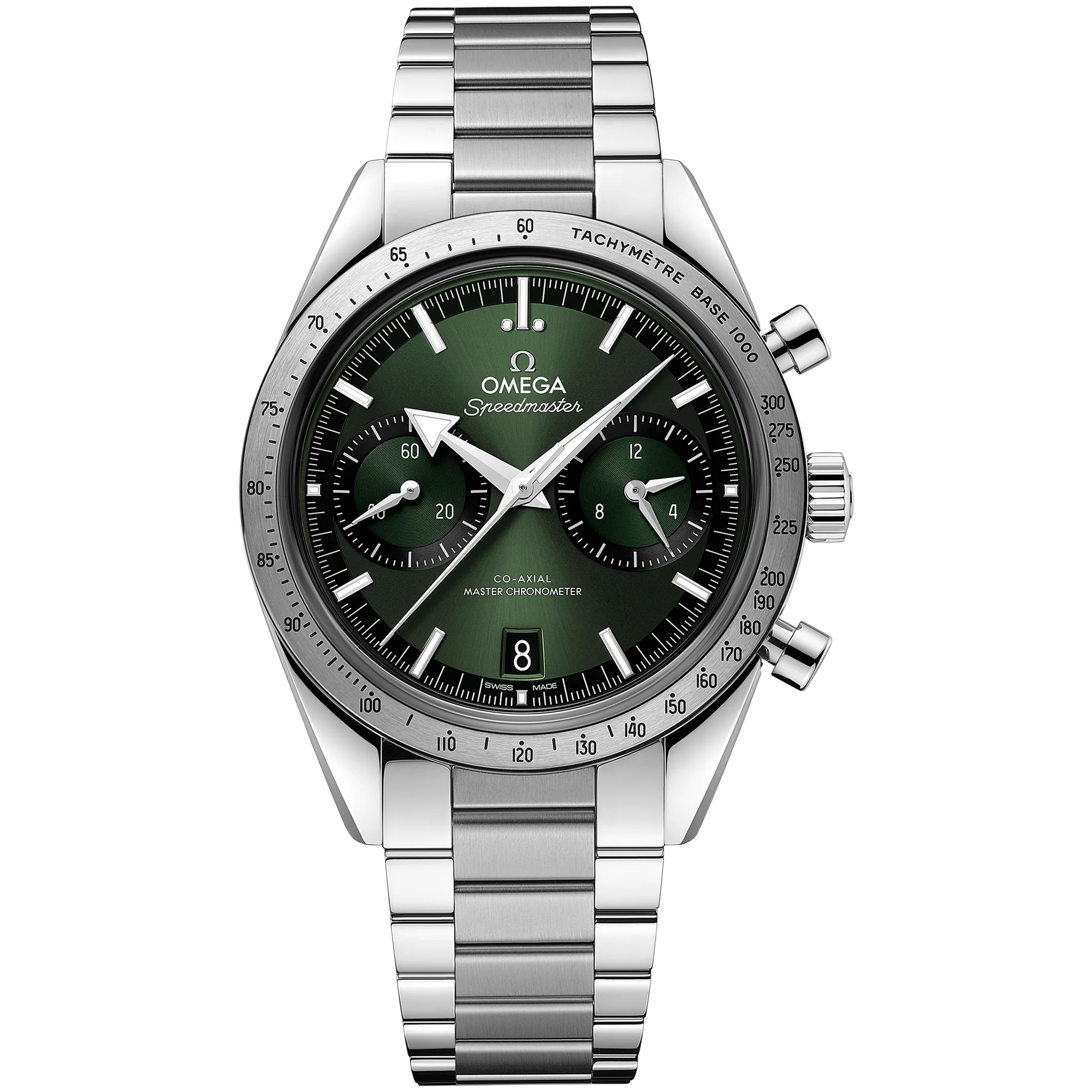 OMEGA Speedmaster 57 Chronograph 40.5mm Green Dial Stainless Steel 332.10.41.51.10.001