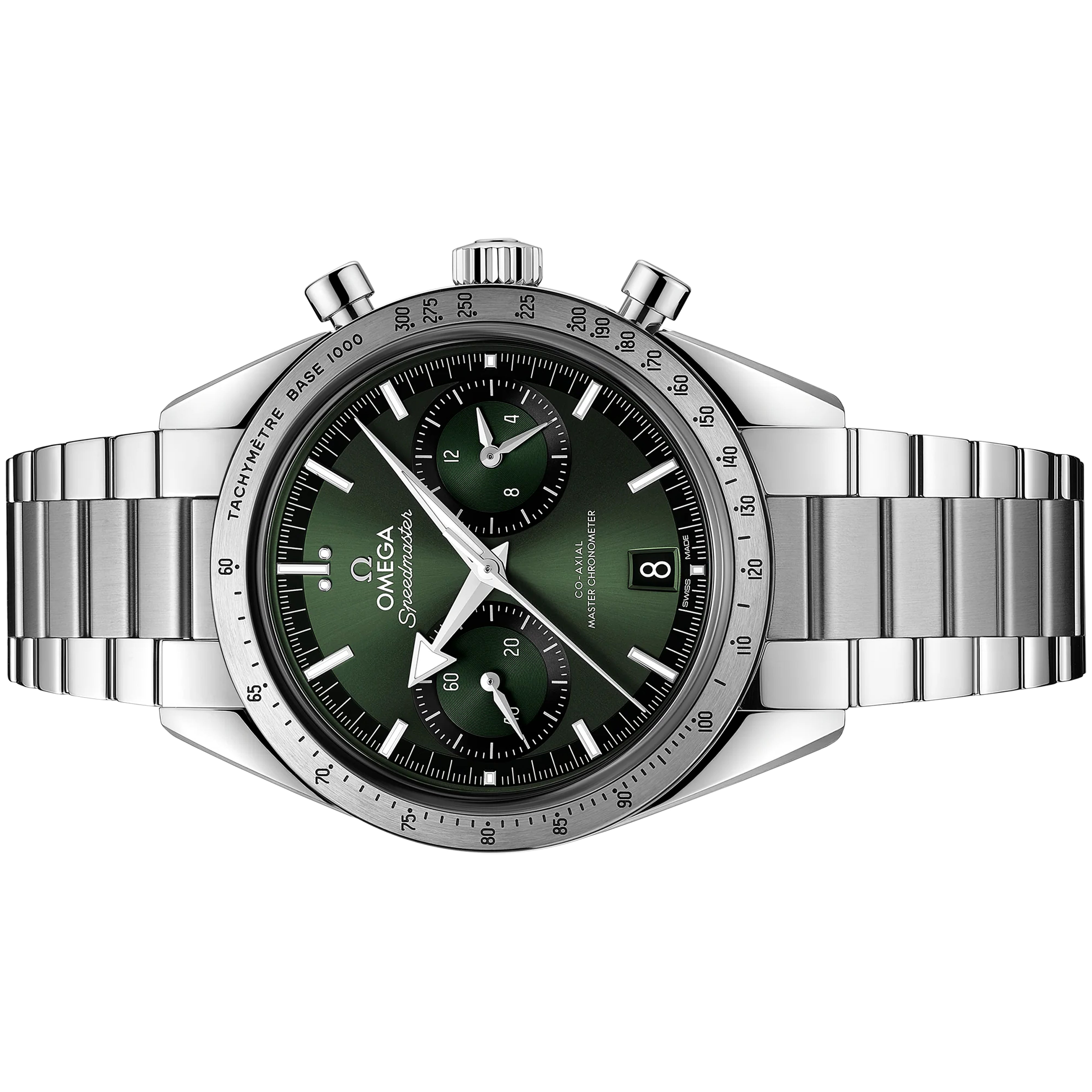 OMEGA Speedmaster 57 Chronograph 40.5mm Green Dial Stainless Steel 332.10.41.51.10.001