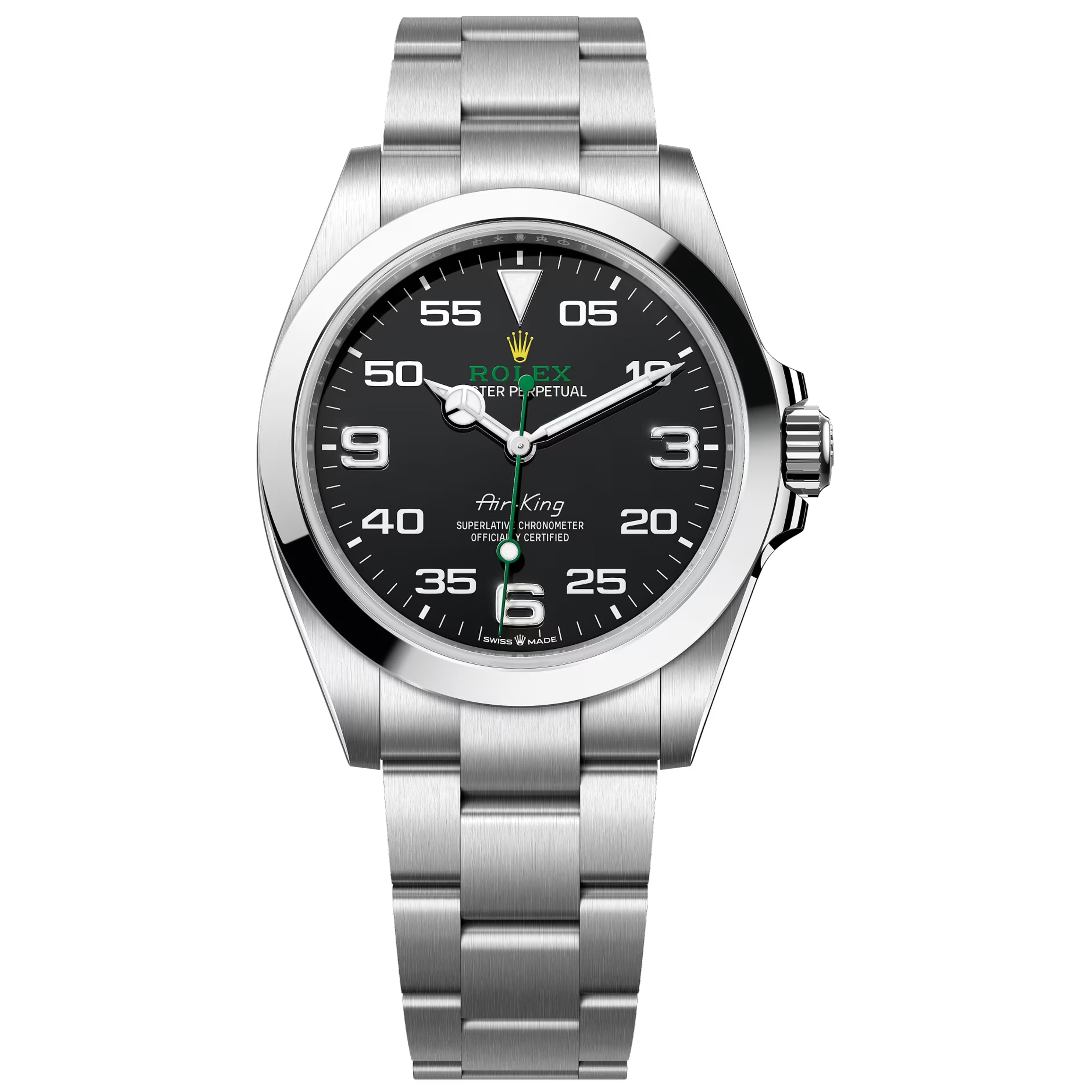 Rolex Air-King 40mm Unworn 2026 Black Dial, Oyster steel , 126900-0001