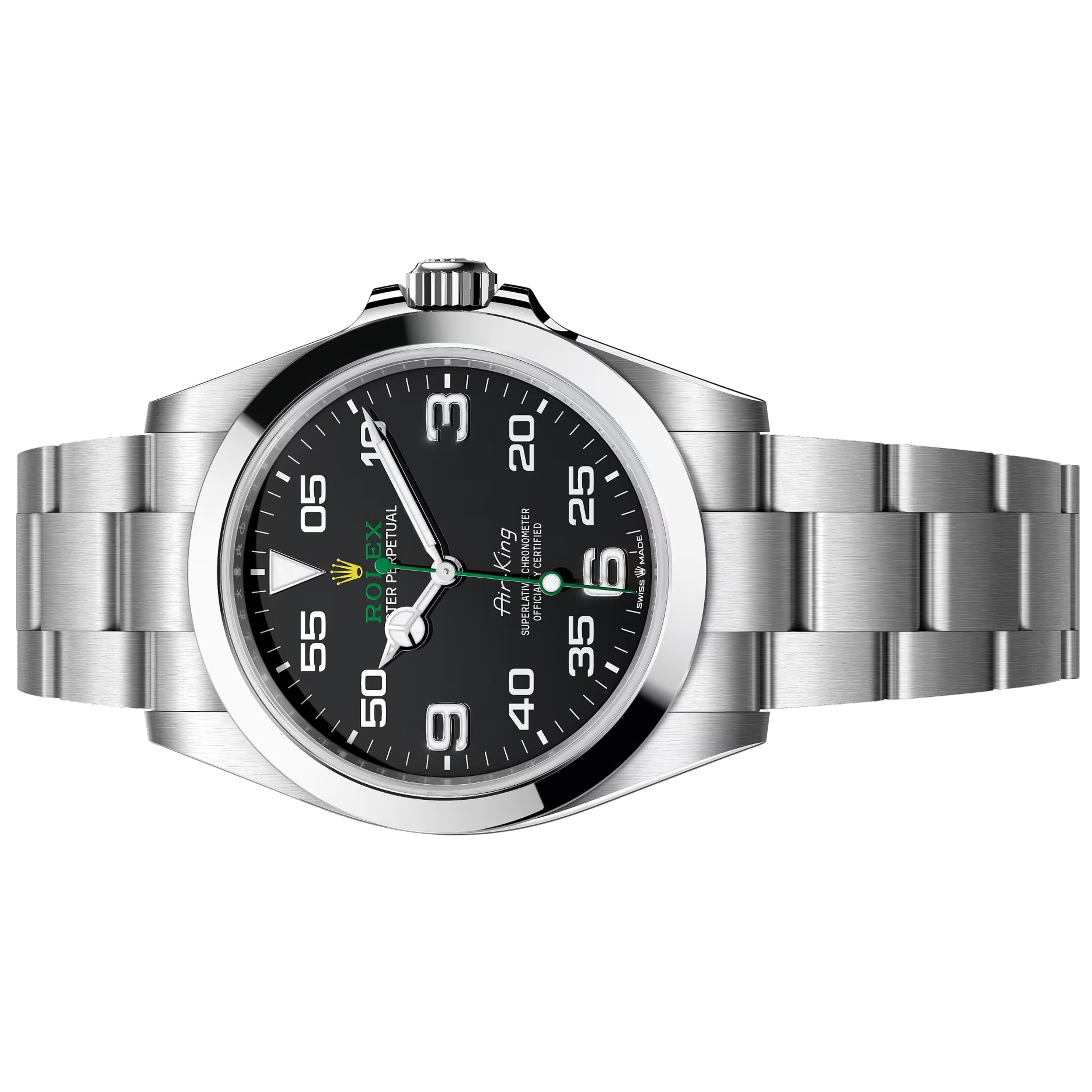 Rolex Air-King 40mm Unworn 2026 Black Dial, Oyster steel , 126900-0001